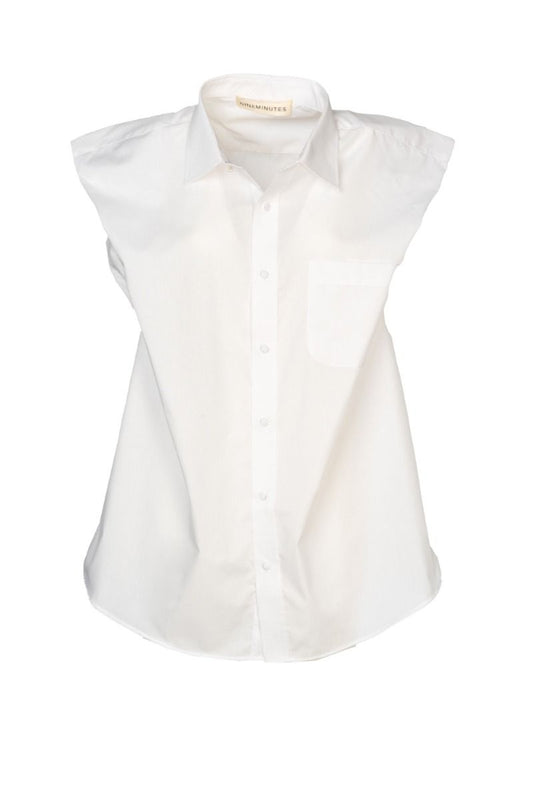 NINEMINUTES Camicia Over Smanicata