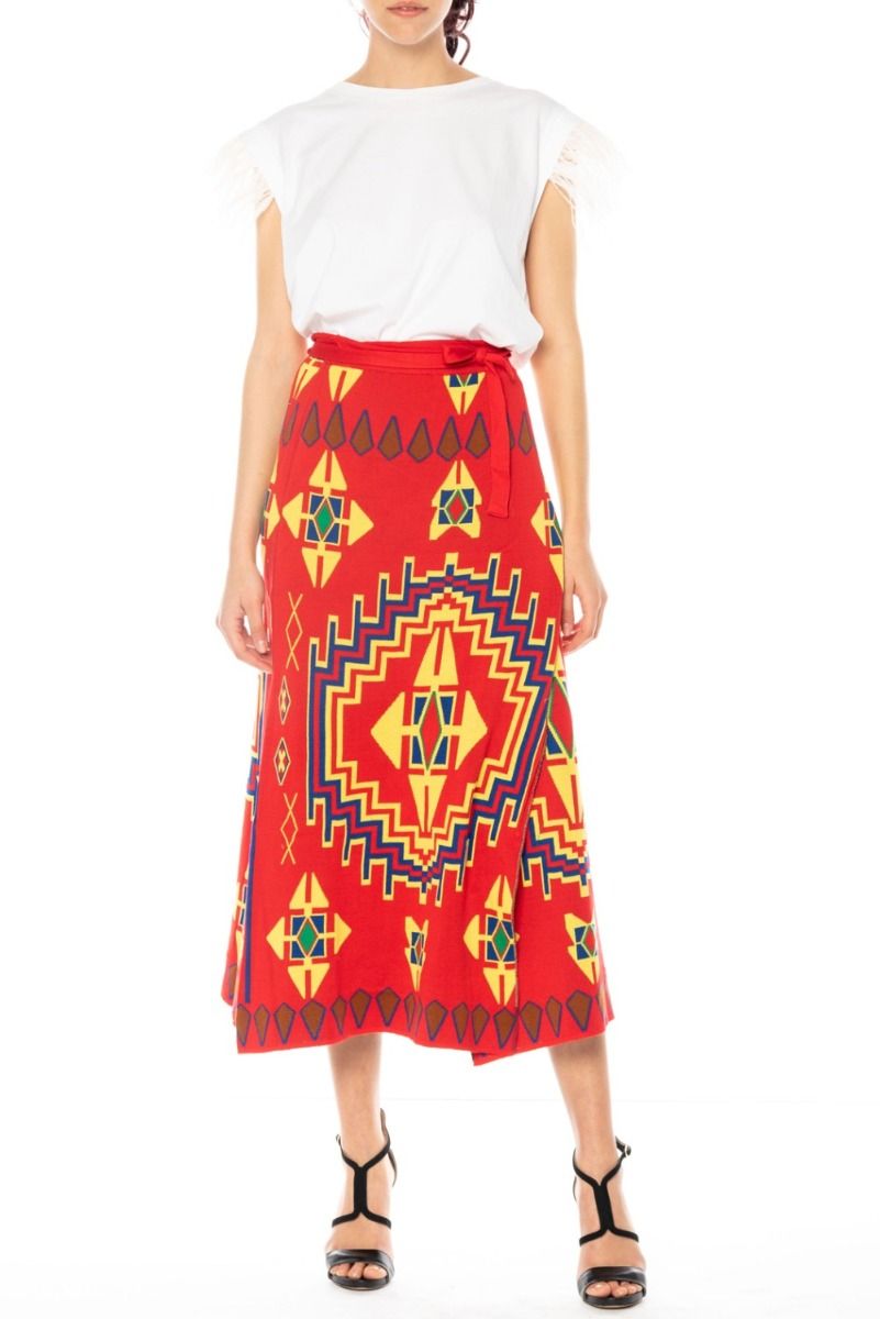 Ethnic Wallet Skirt