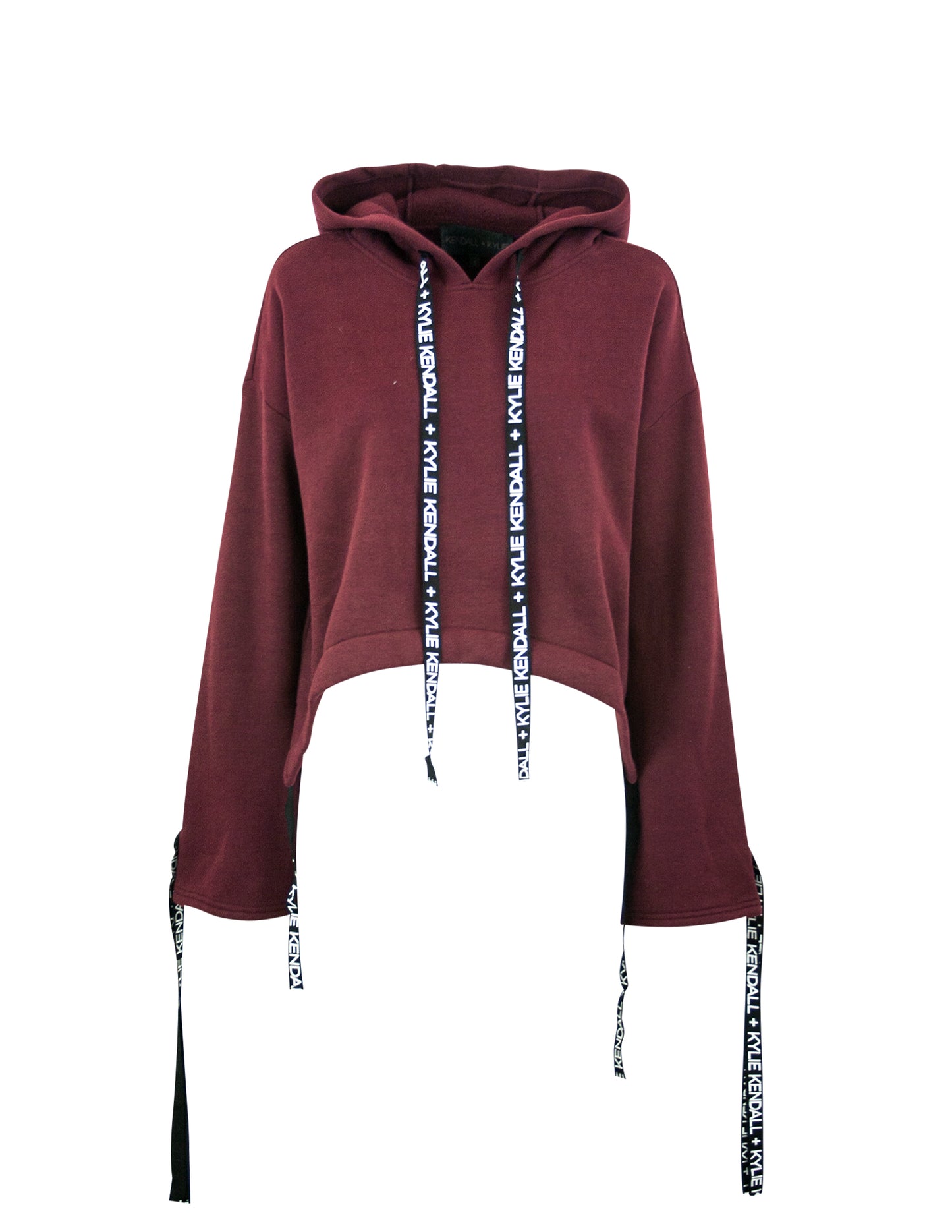 KENDALL AND KYLIE
Crop sweatshirt with Kendall + Kylie logo tapes