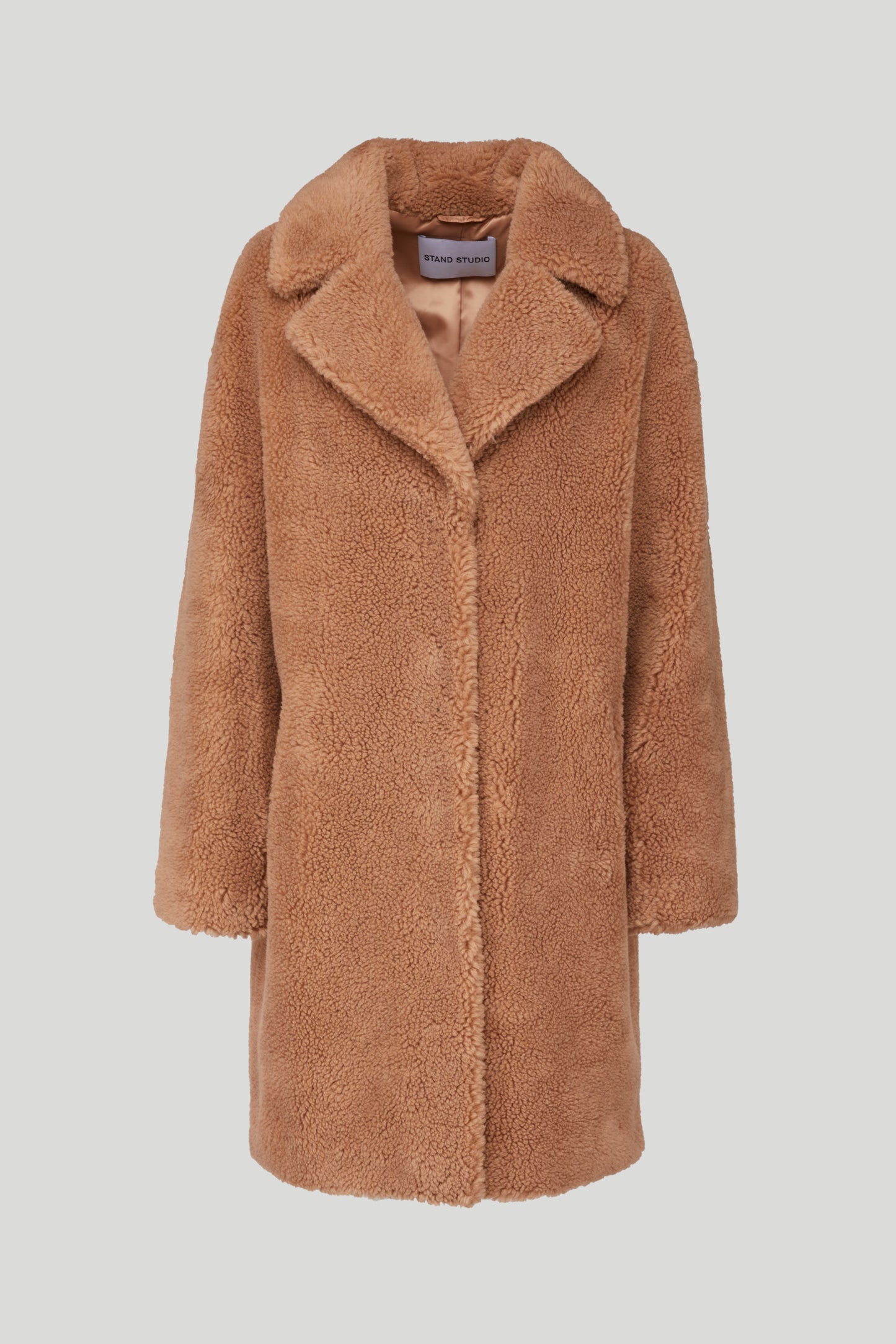 STAND STUDIO Cappotto "Camille Cocoon" Sabbia