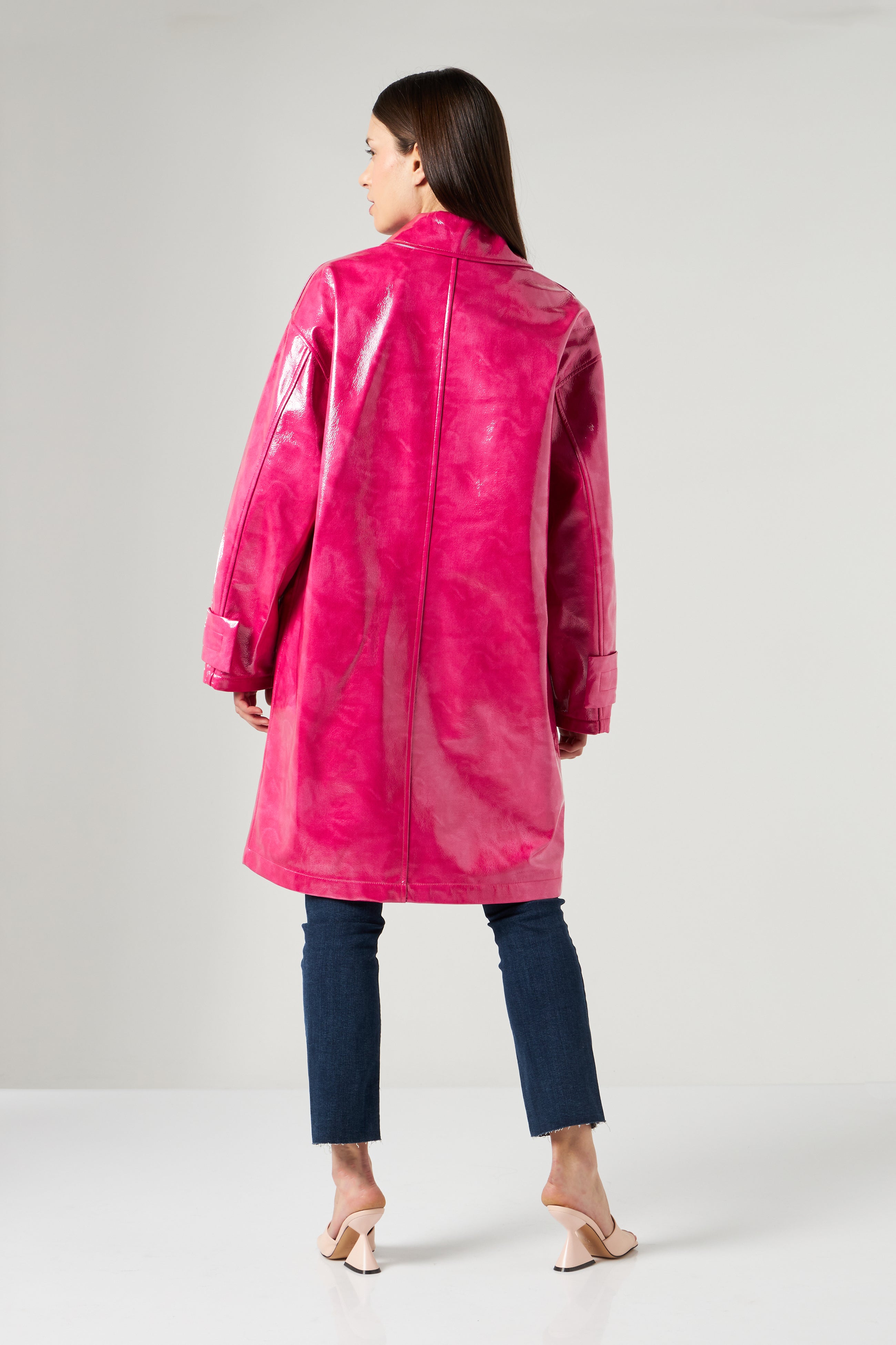 STAND STUDIO Long Jacket Conni Sour Raspberry