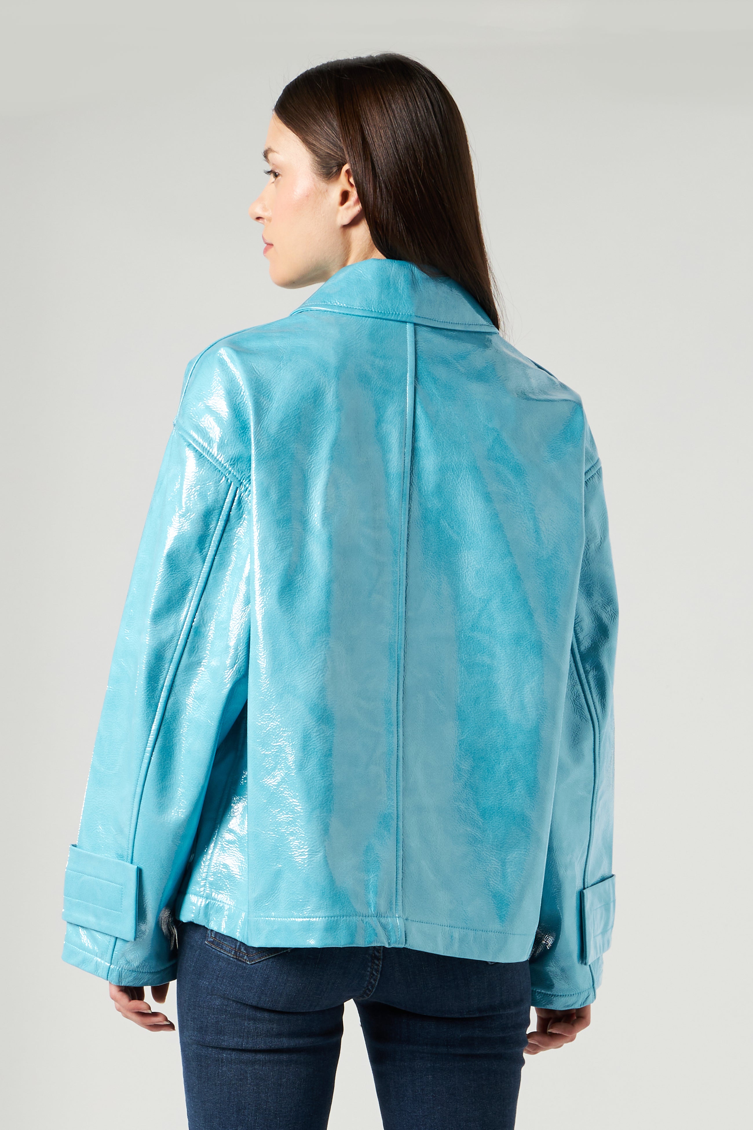 STAND STUDIO Giacca Corta Constance Chlorine Blue