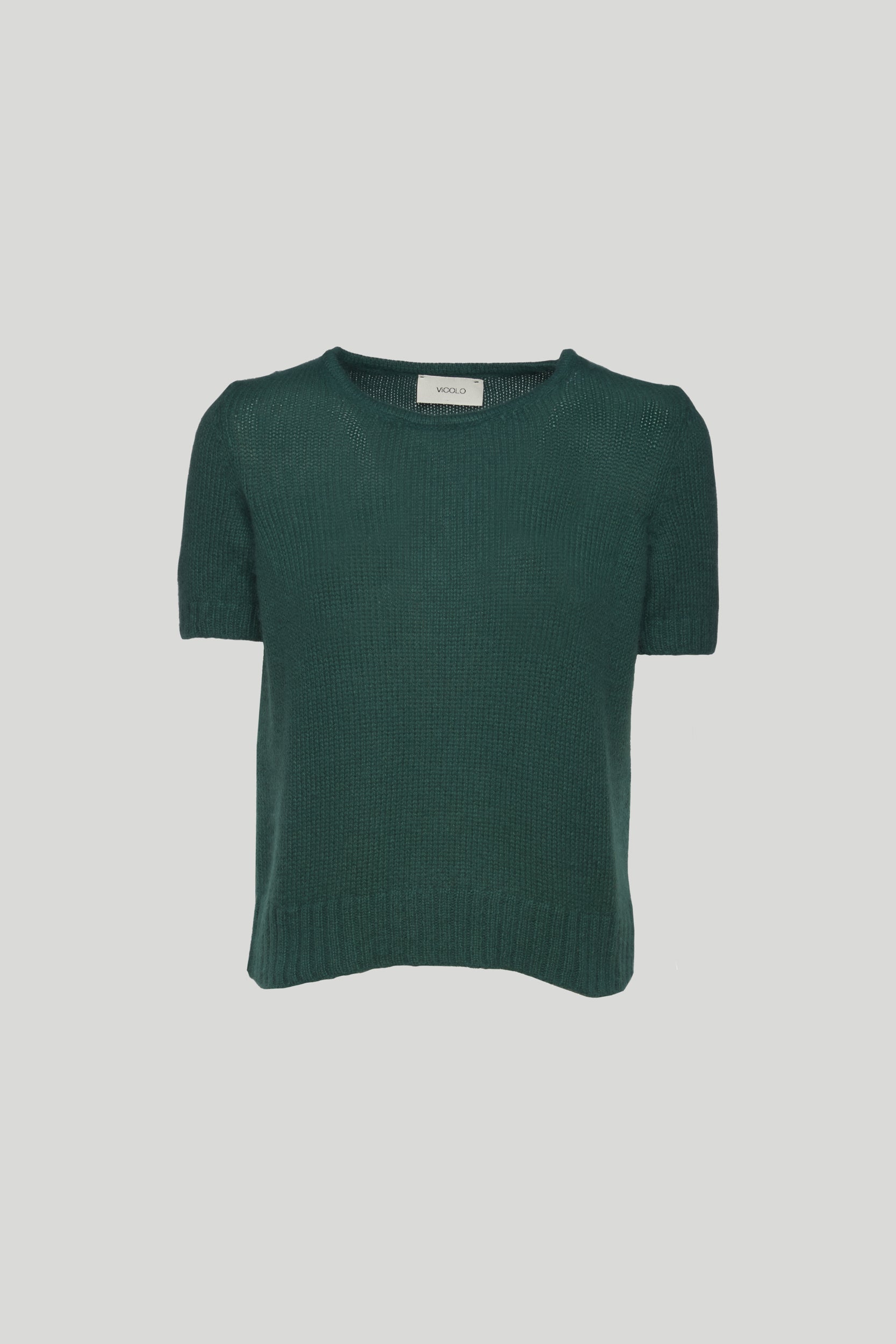 VICOLO Green Shirt Short Sleeves