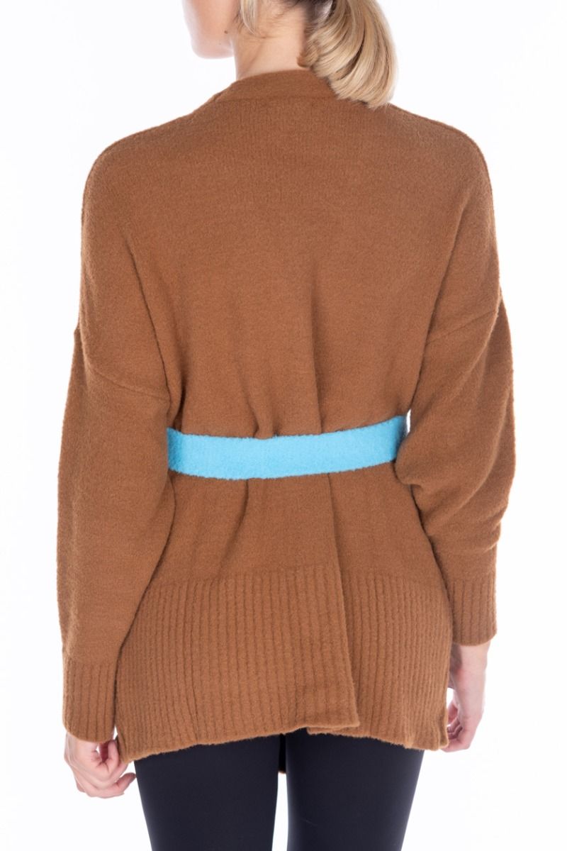 AKEP Cardigan Oversize Cammello