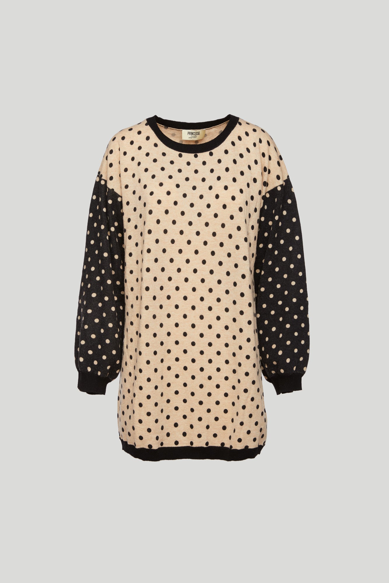 PRINCESSE LODO Oversize Pois Sweater