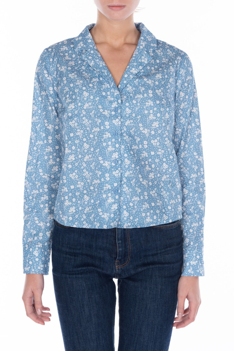 GLAMOROUS Camicia Micro Fiori