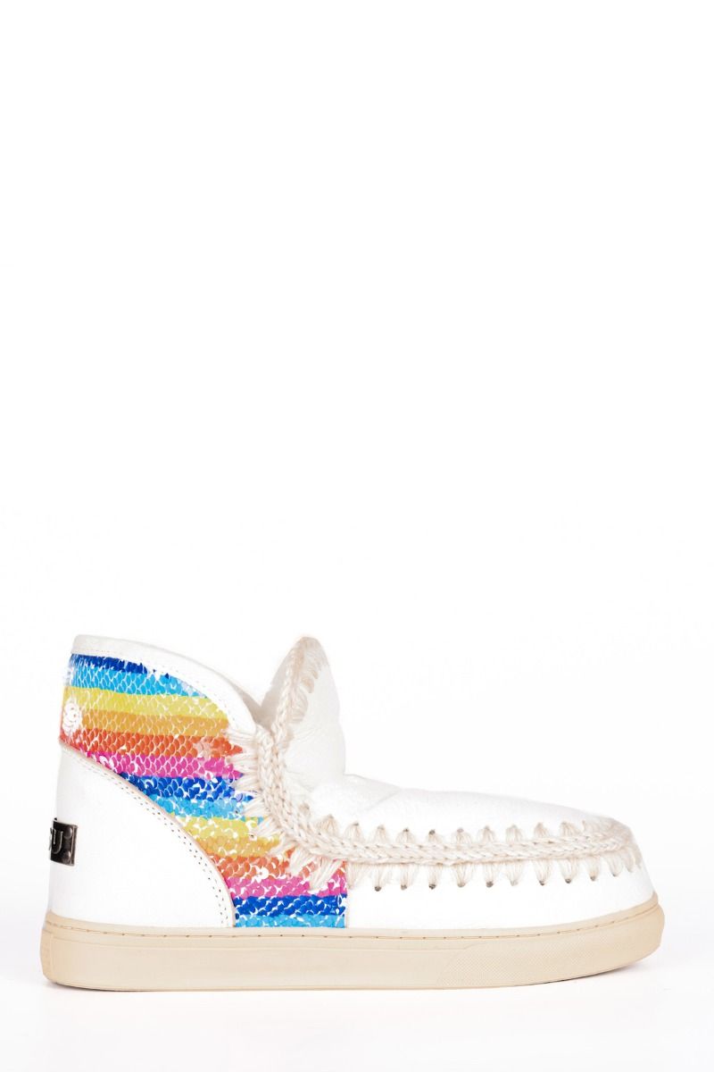 MOU Eskimo Sneakers Rainbow Bianche