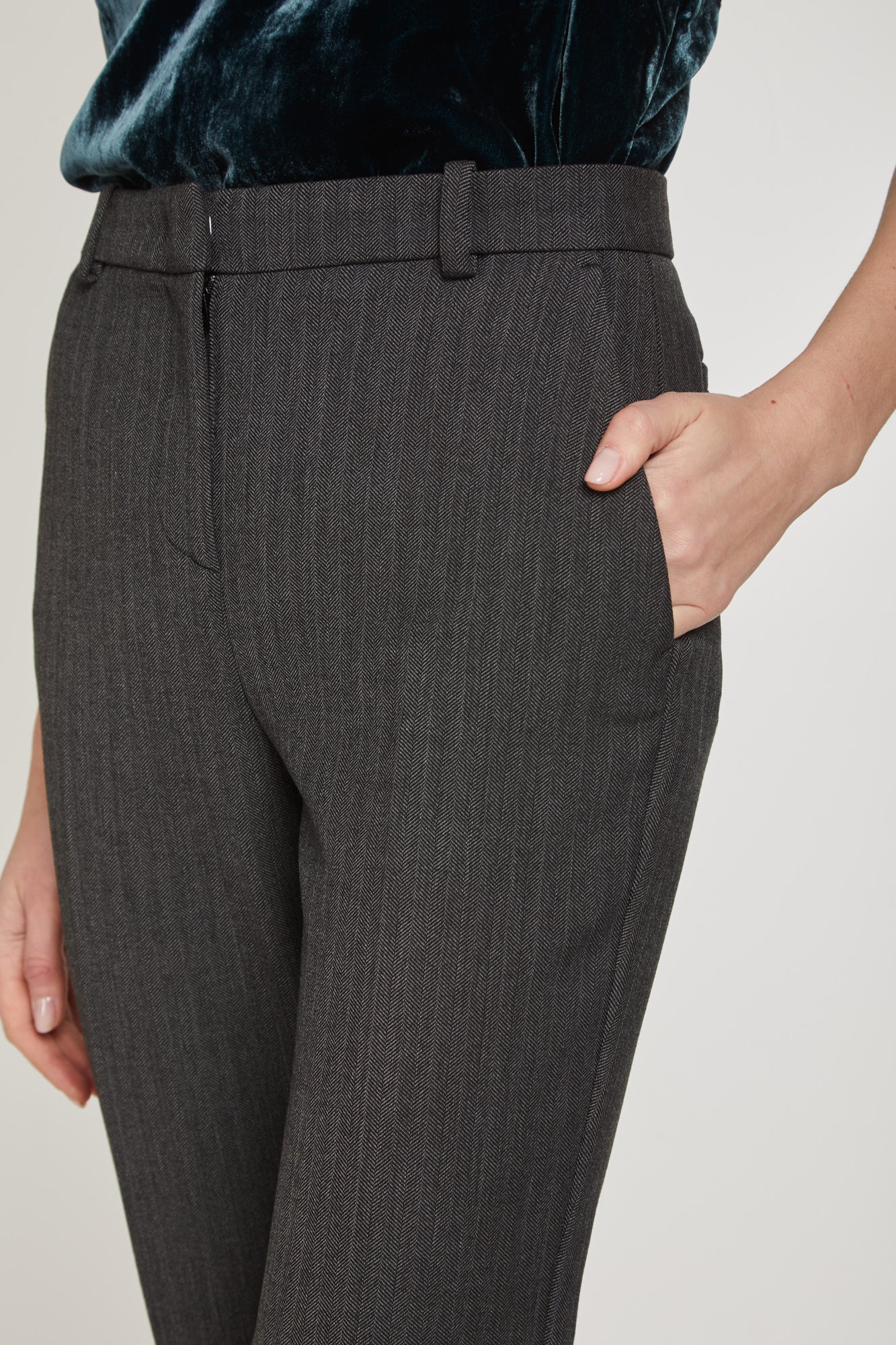 PINKO Anthracite Trousers