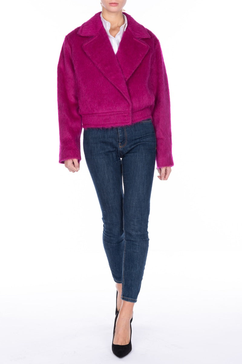 TWINSET Bomber Blazer Fuxia
