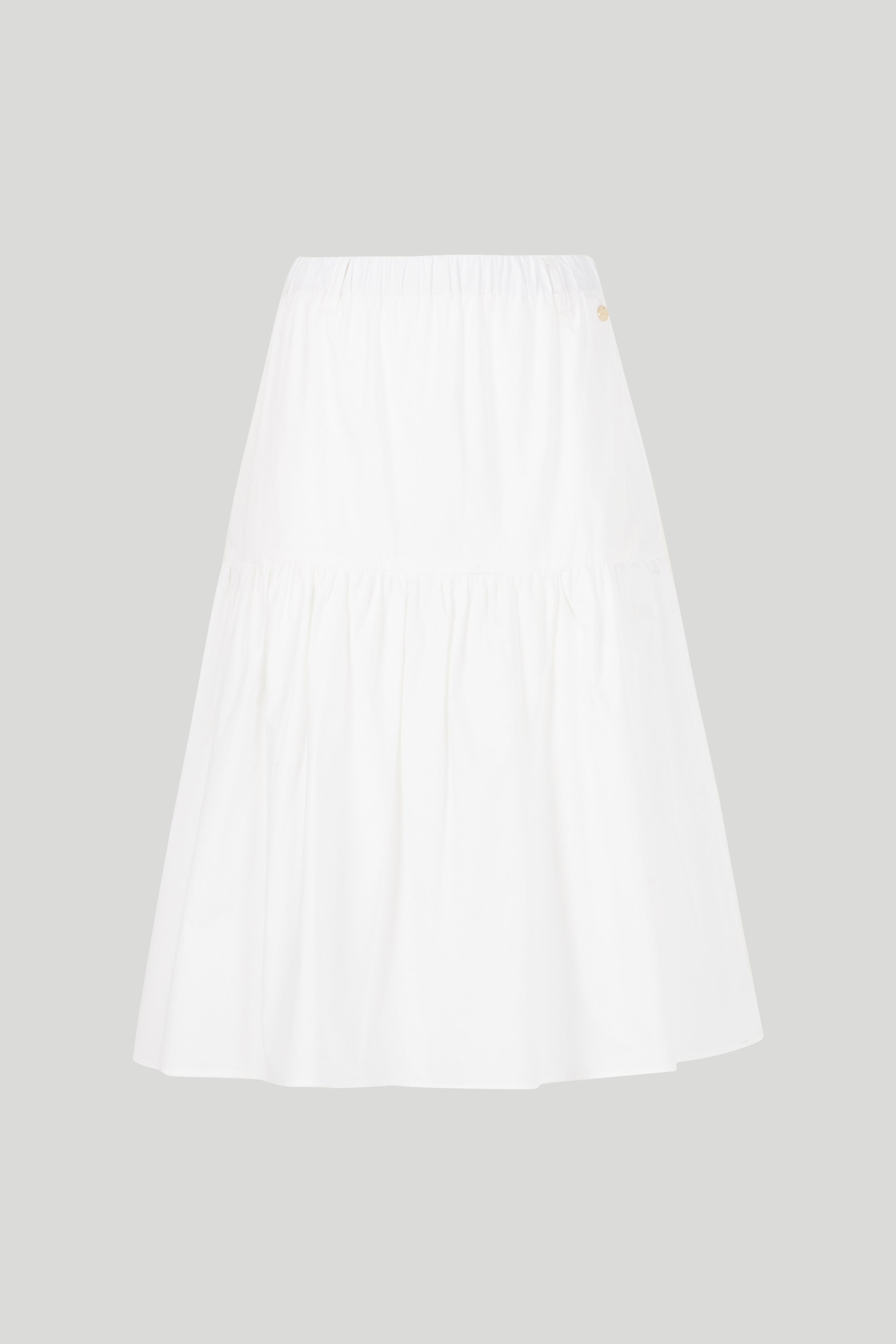 LIU JO White Midi Skirt