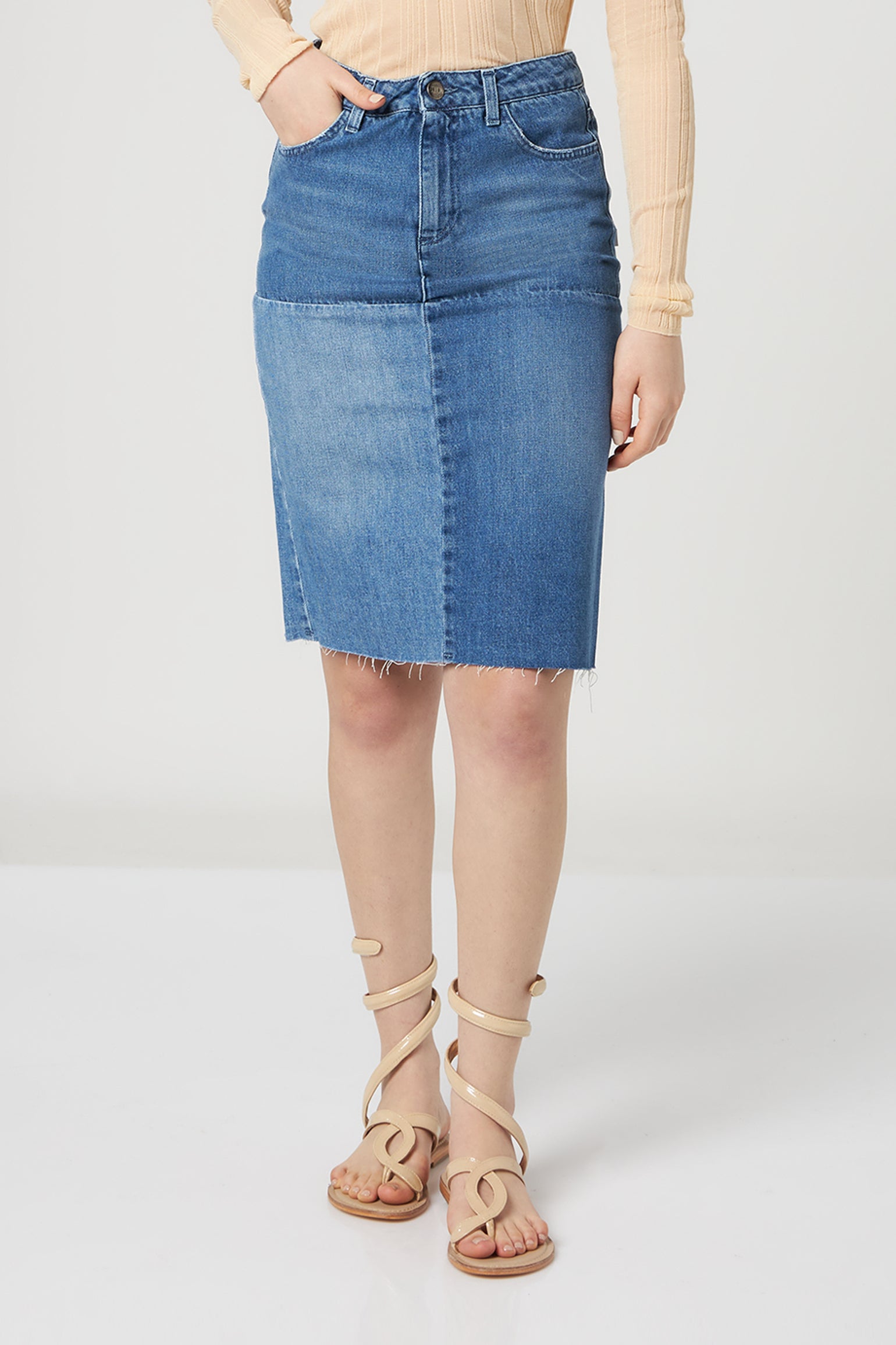 JIJIL Denim Skirt