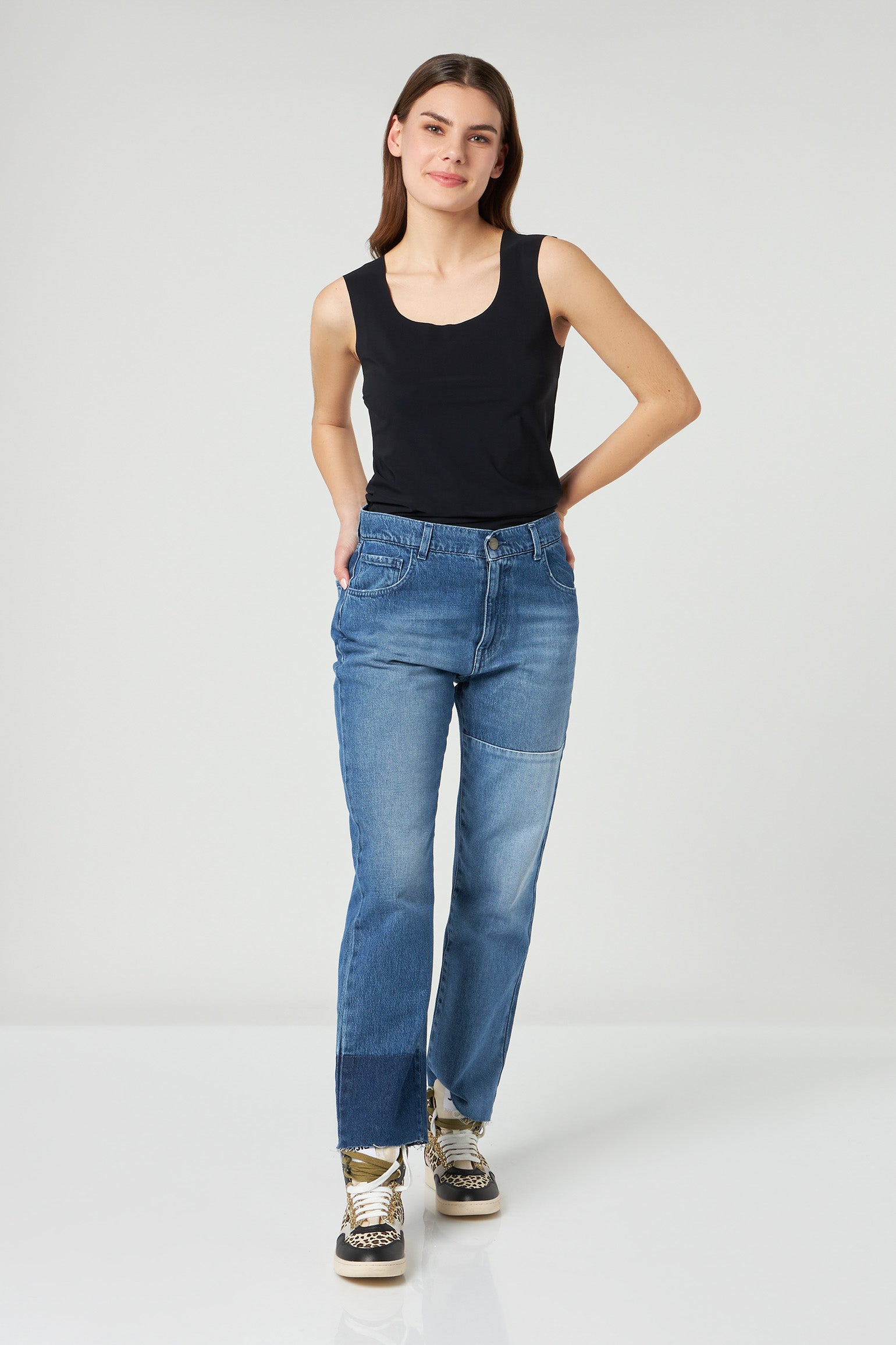 JIJIL Jeans Regular Waist Bicolor