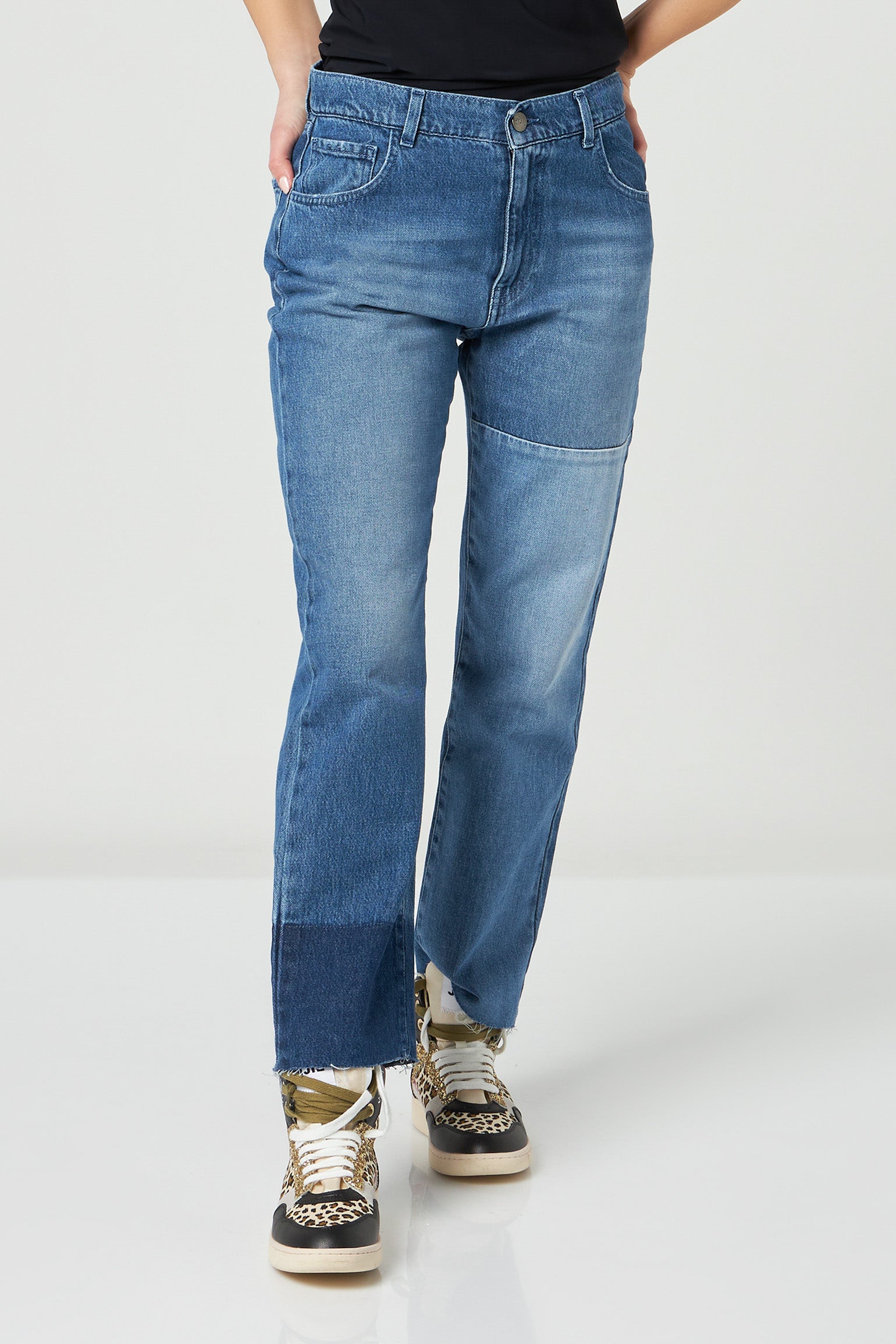 JIJIL Jeans Regular Waist Bicolor