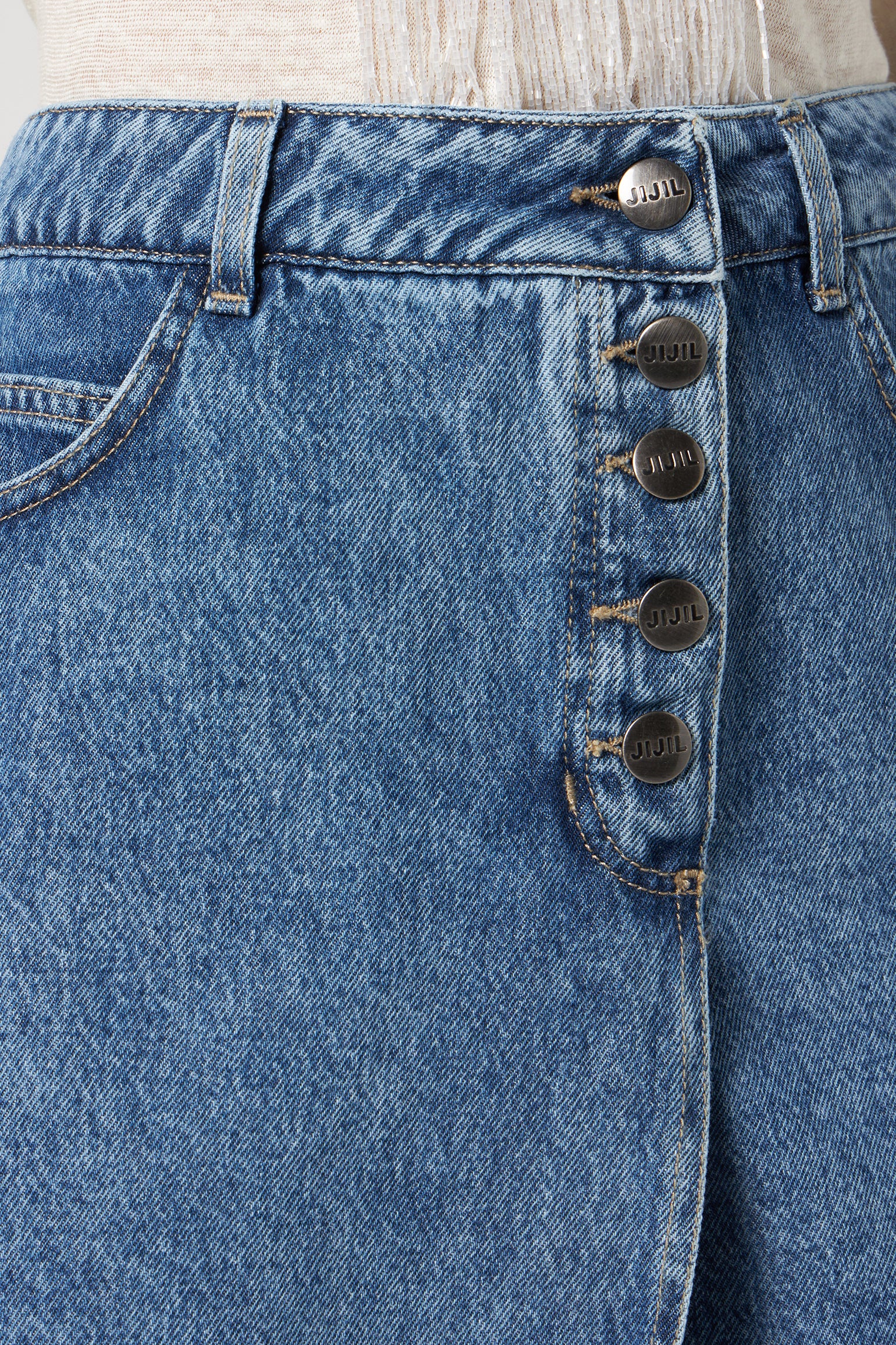 JIJIL Shorts in Denim Vintage