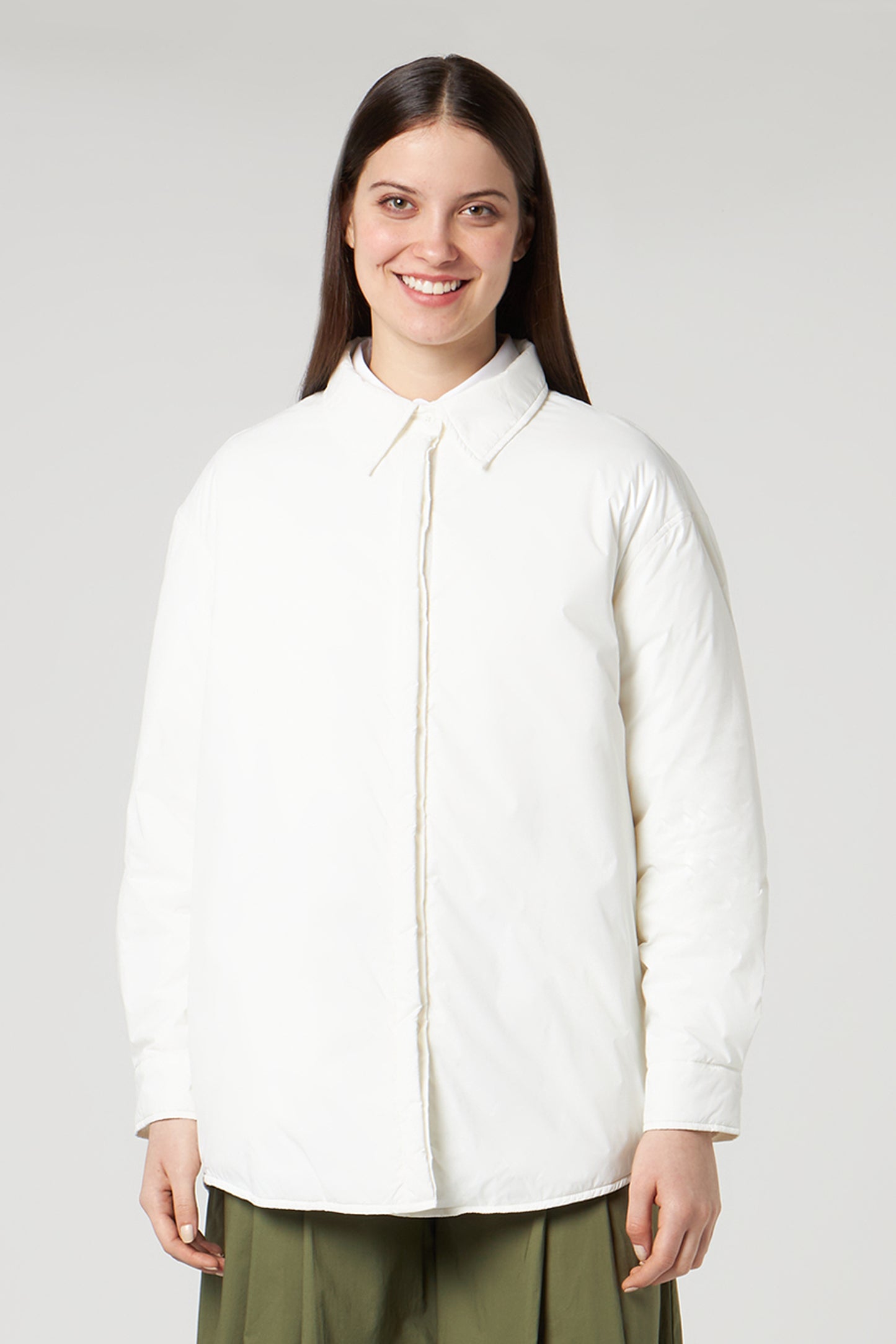 JIJIL Piumino Leggero Bianco