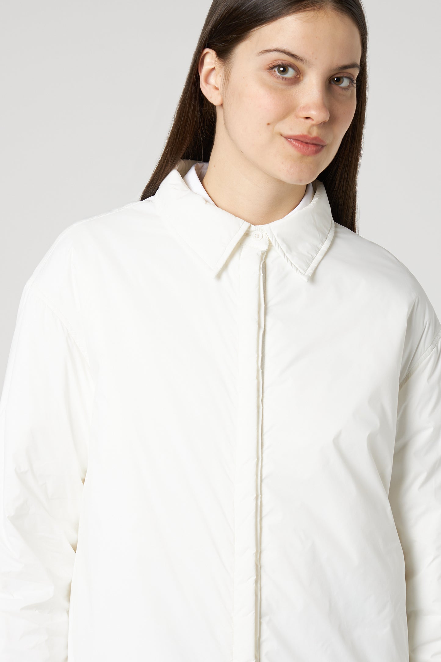 JIJIL Piumino Leggero Bianco