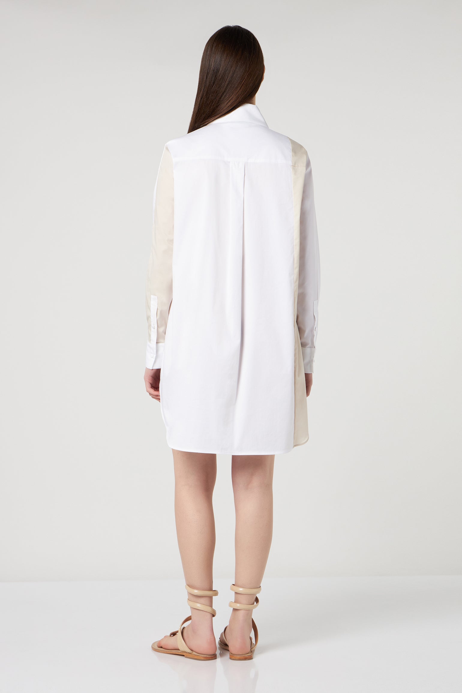 JIJIL Camicione Bianco e Tofu