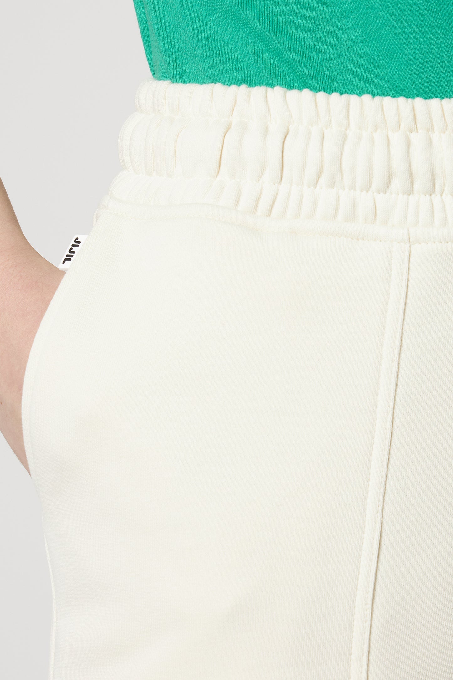 JIJIL Pantalone Tuta Avorio