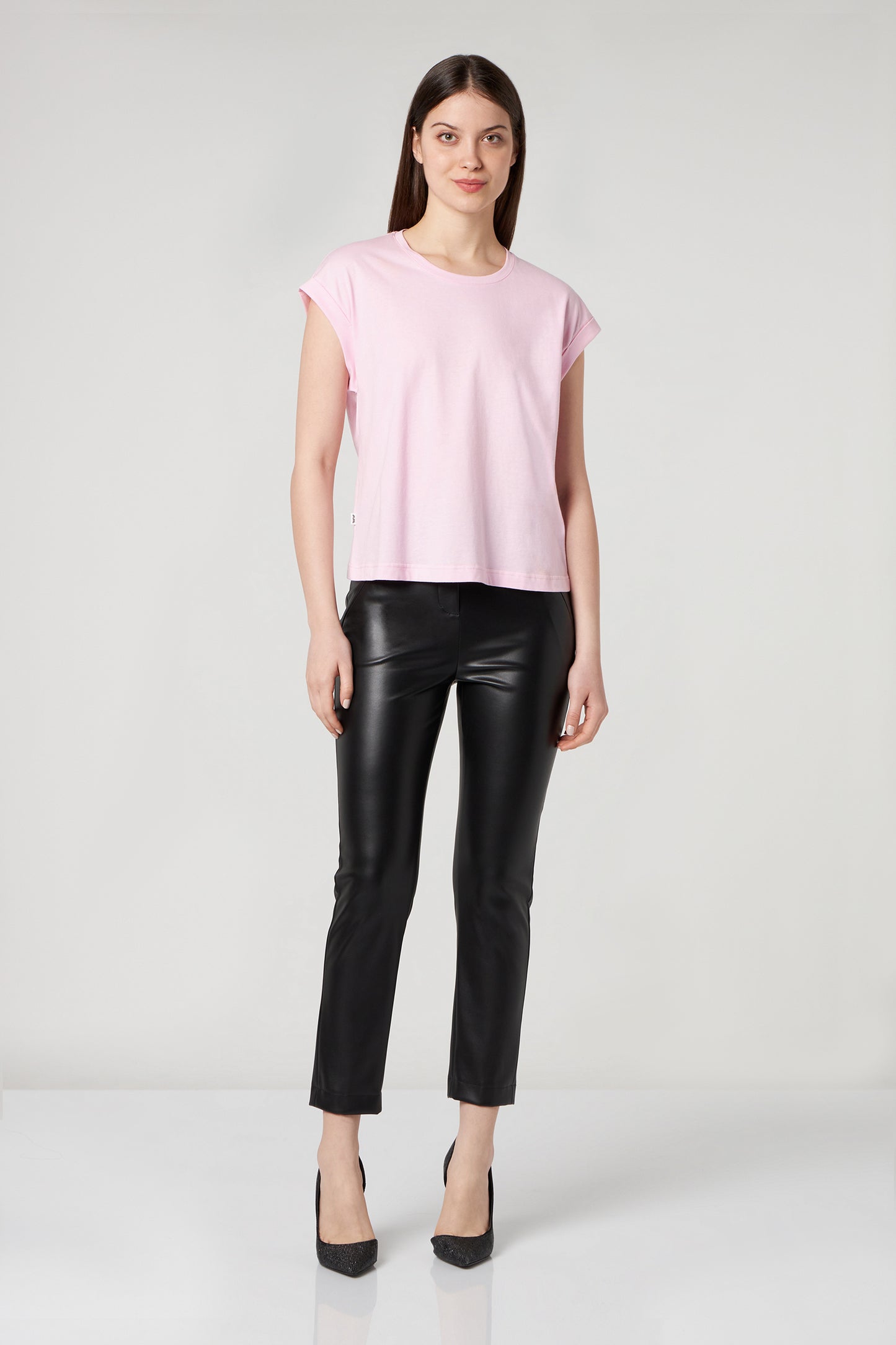 JIJIL T-shirt in Cotone Rosa