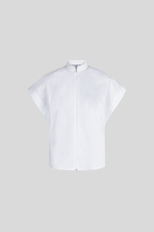 JIJIL White Short Sleeve Shirt
