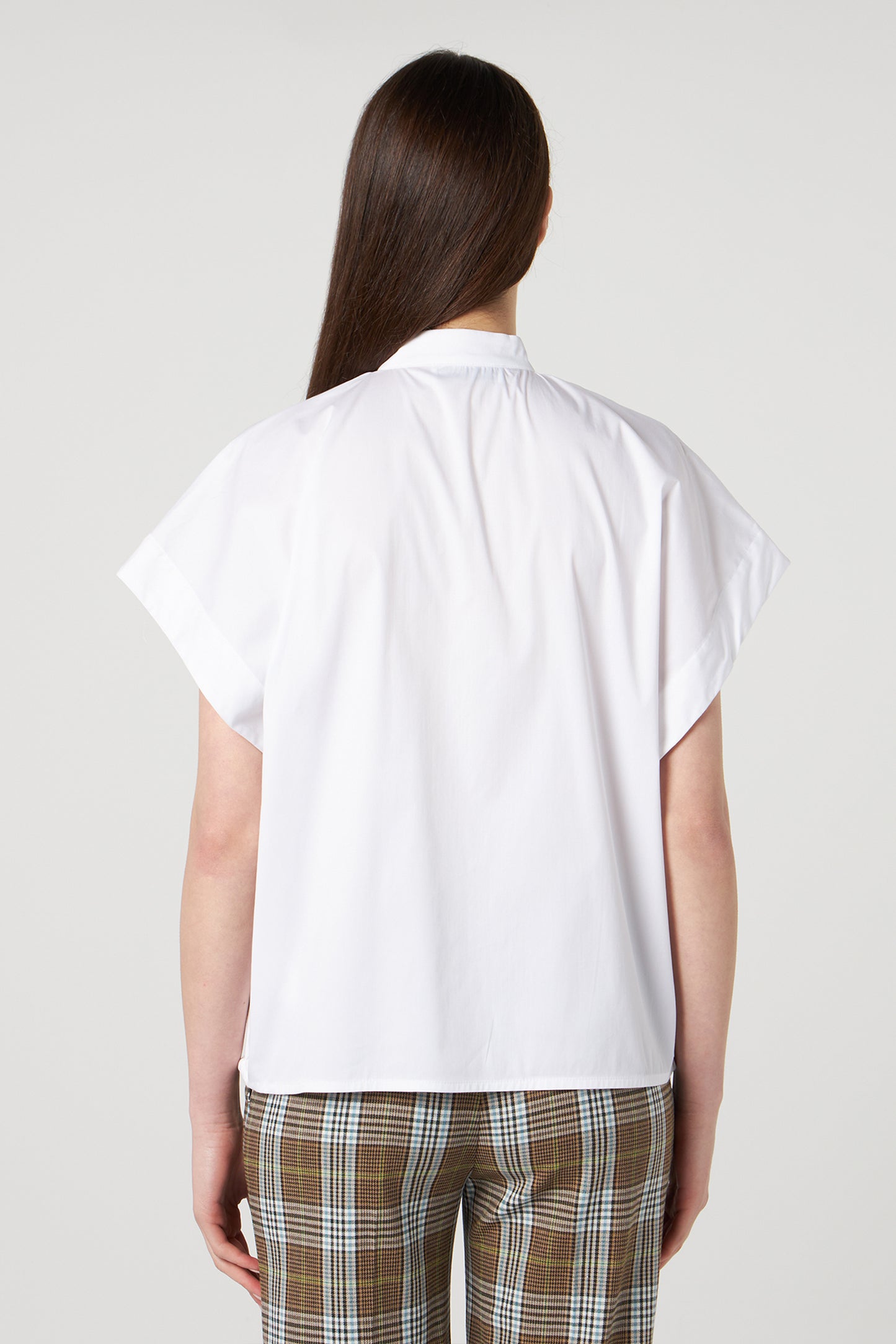 JIJIL White Short Sleeve Shirt