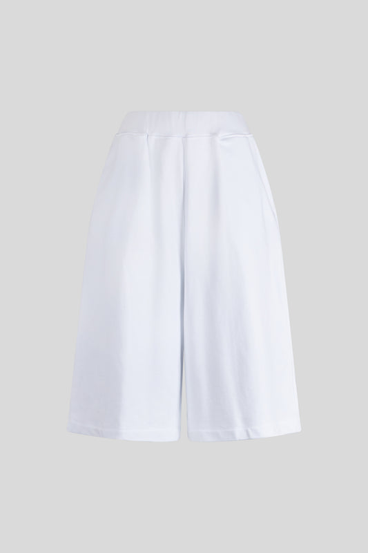 JIJIL White Sports Shorts