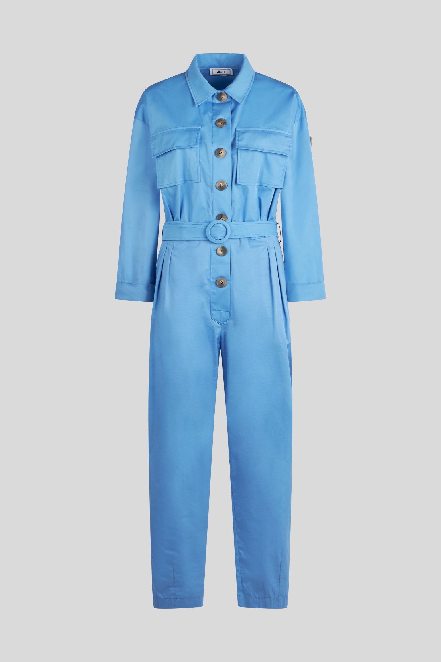 JIJIL Blue Long Jumpsuit