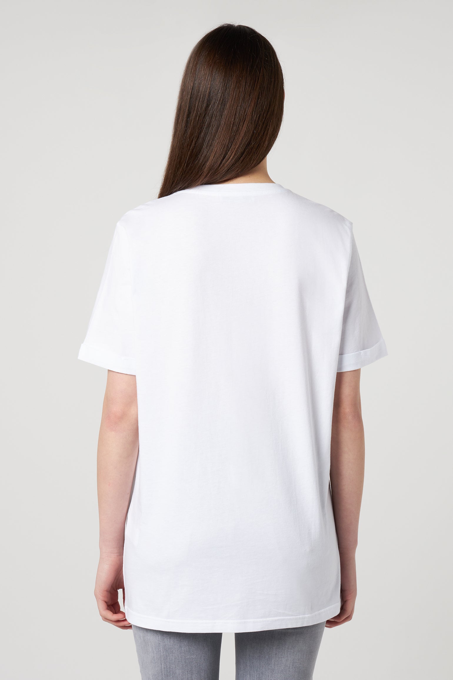 JIJIL White T-shirt with Freedom Print
