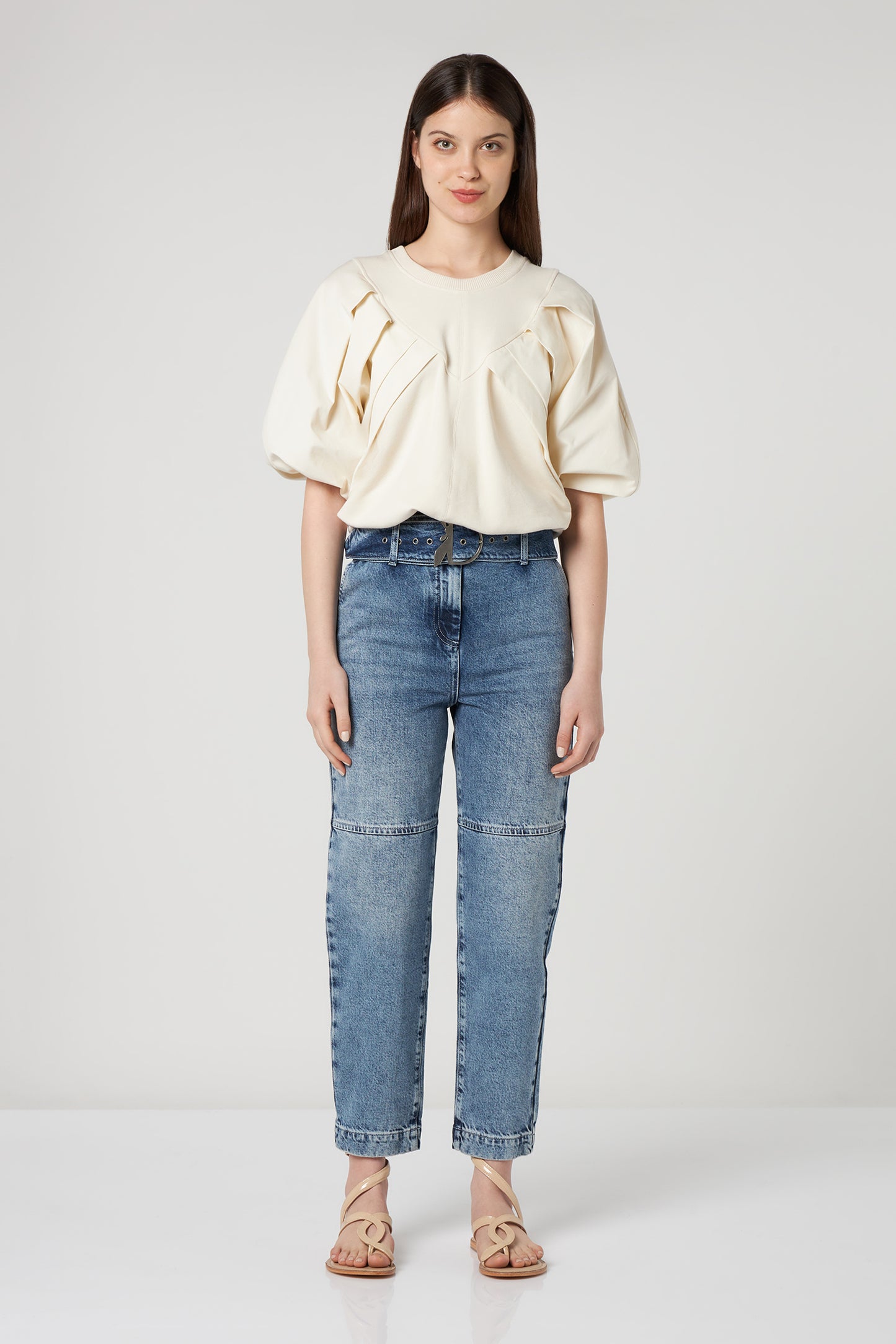 PATRIZIA PEPE Jeans Boyfriend Fit Sky Wash