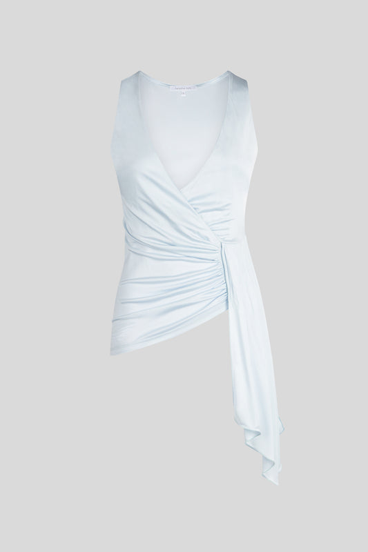 PATRIZIA PEPE Top Sky Gray