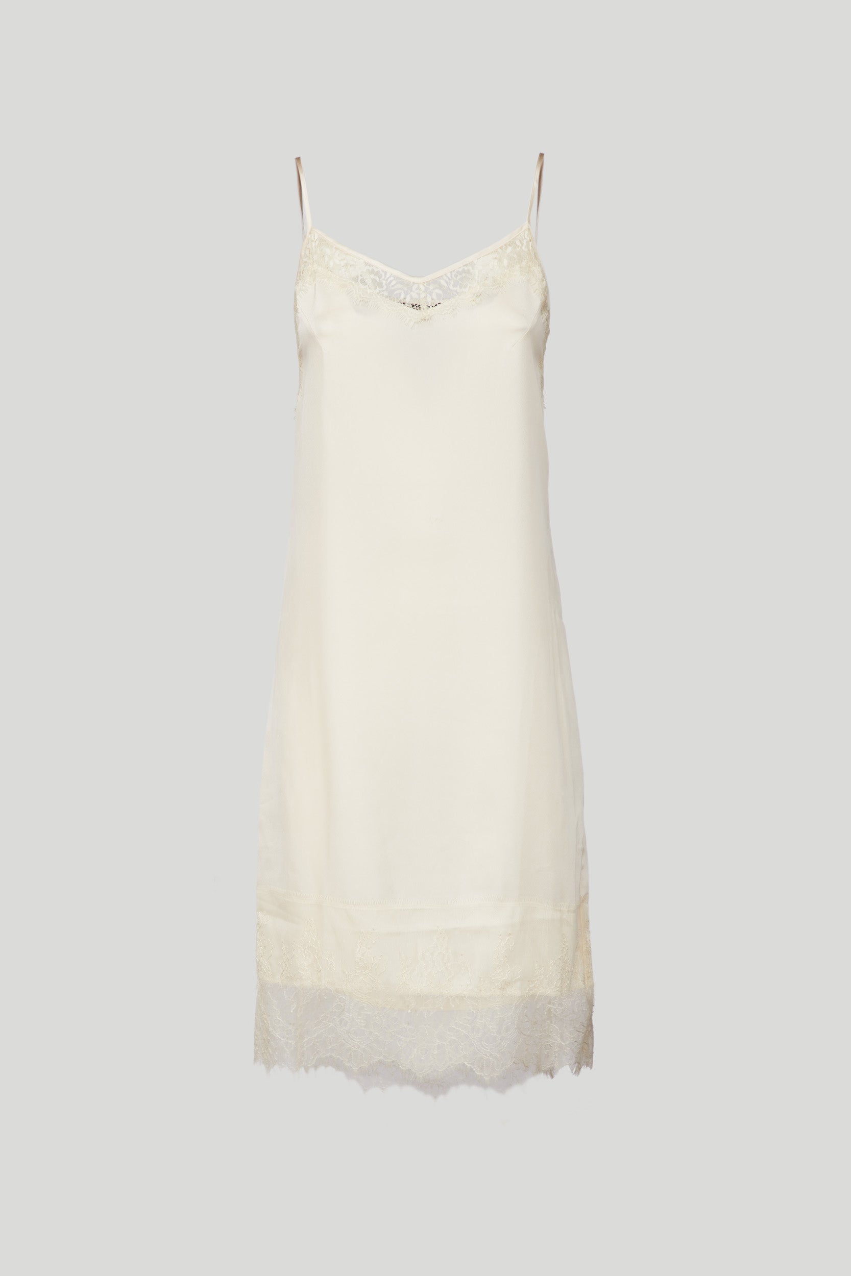 MY TWIN TWINSET Vanilla Slip Dress