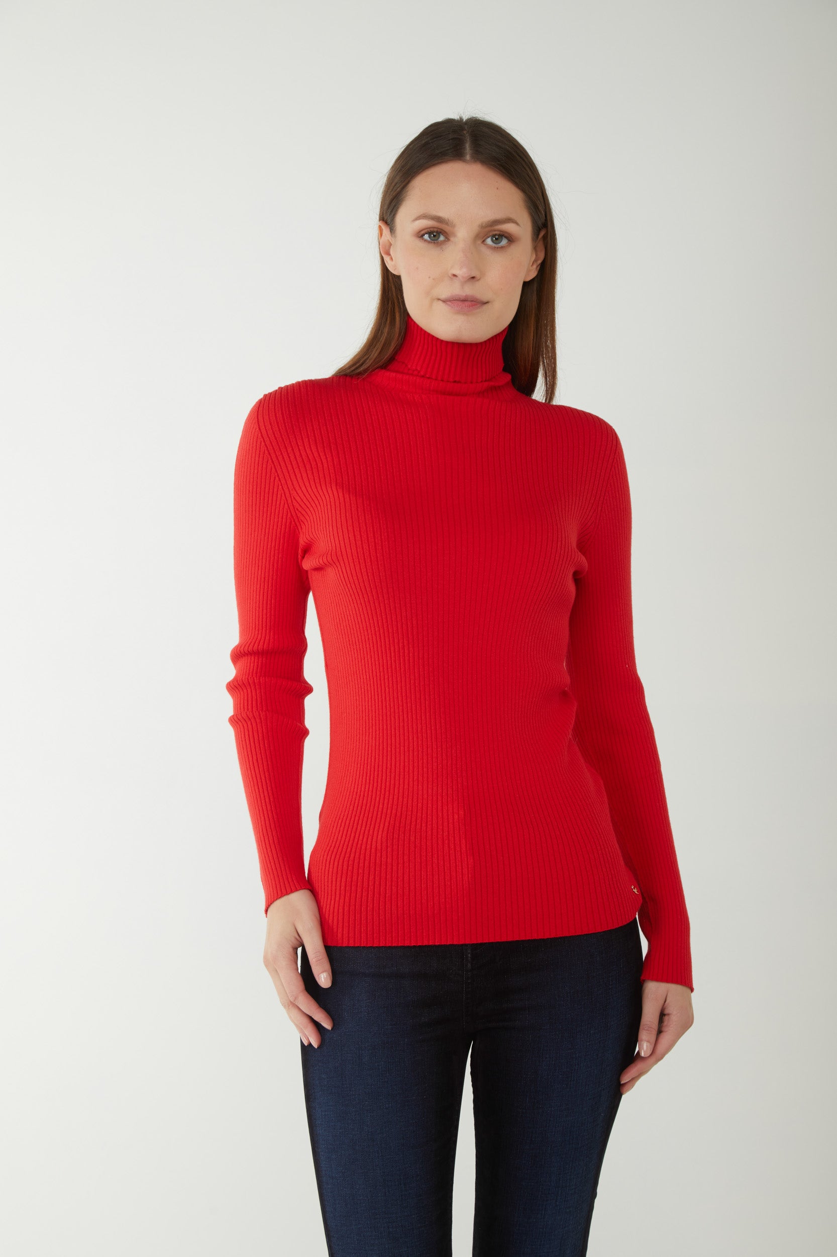 TWINSET Red Turtleneck