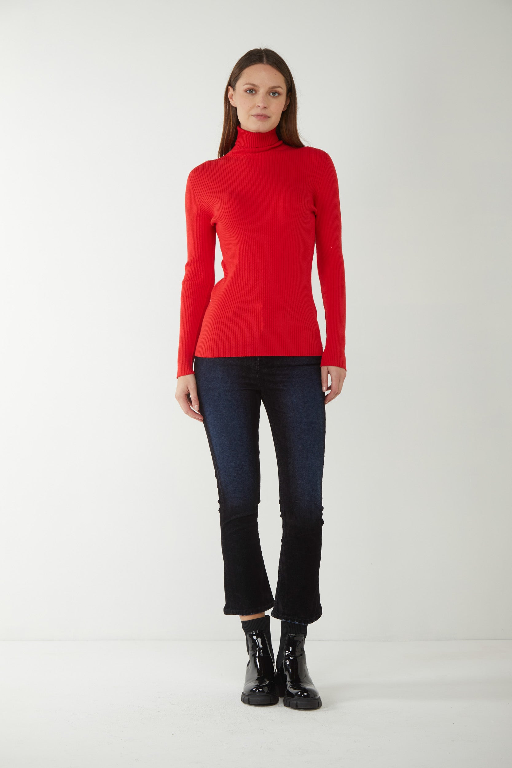 TWINSET Red Turtleneck