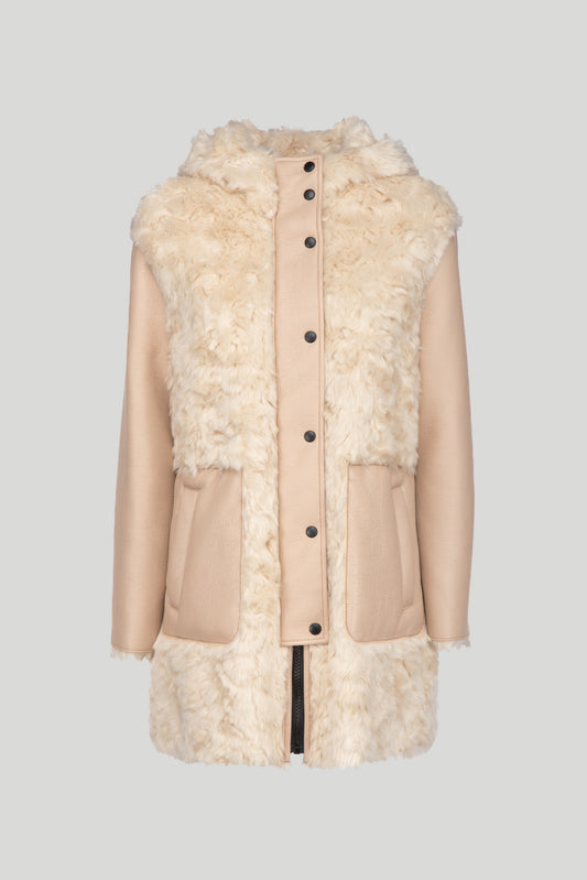 TWINSET Cappotto in Finto Montone