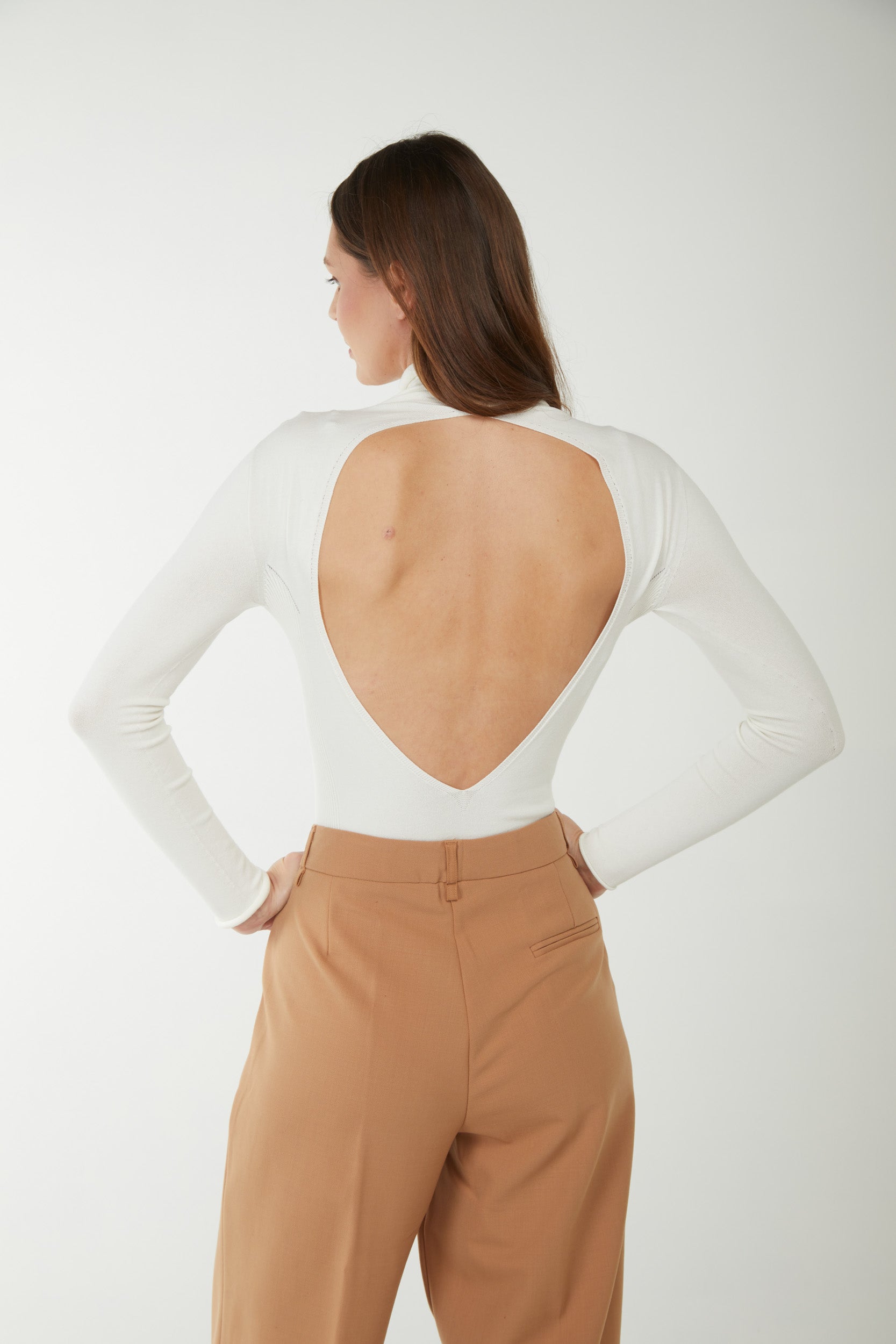 TWINSET Body Dolcevita Bianco