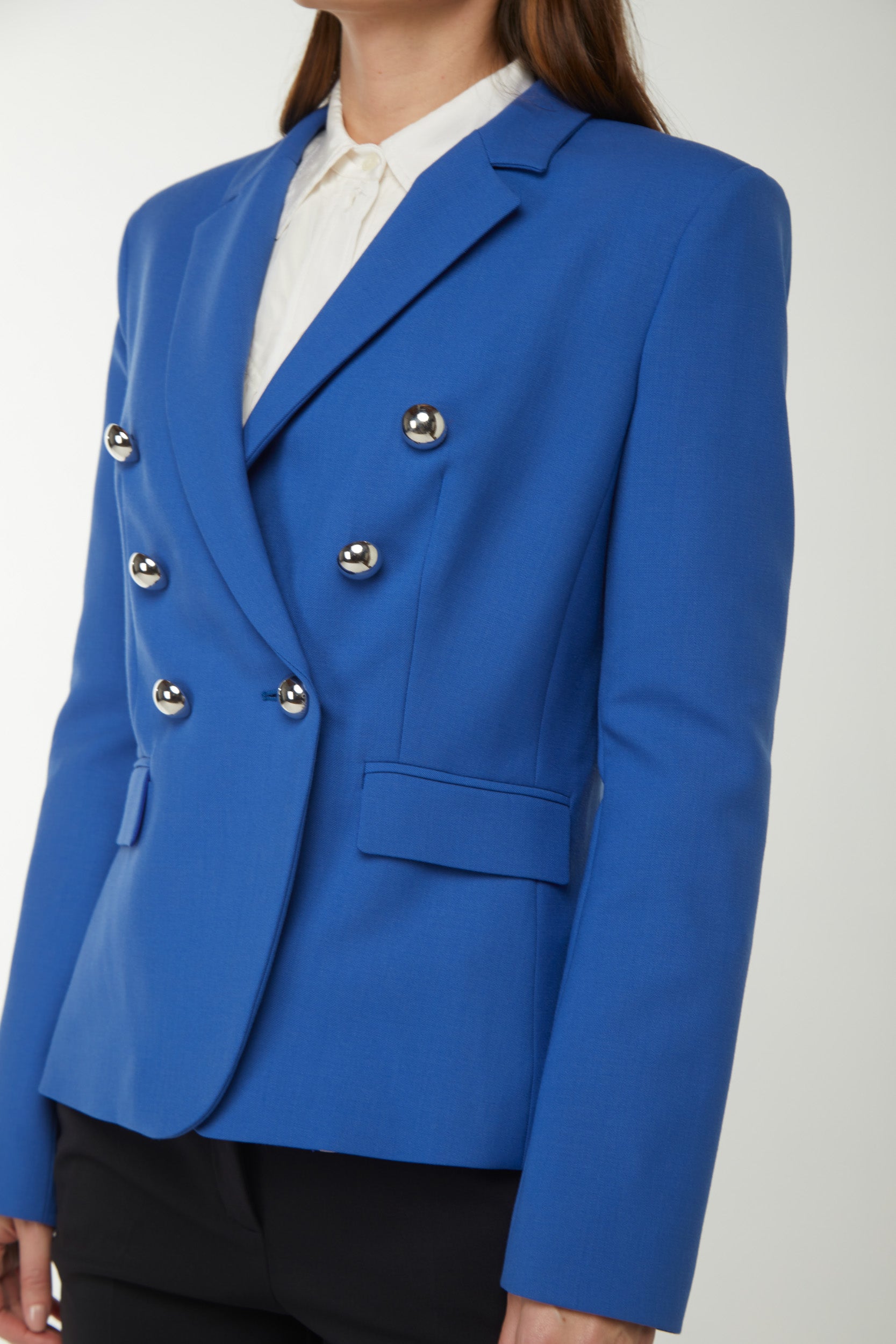 PINKO Bluette Double-Breasted Jacket