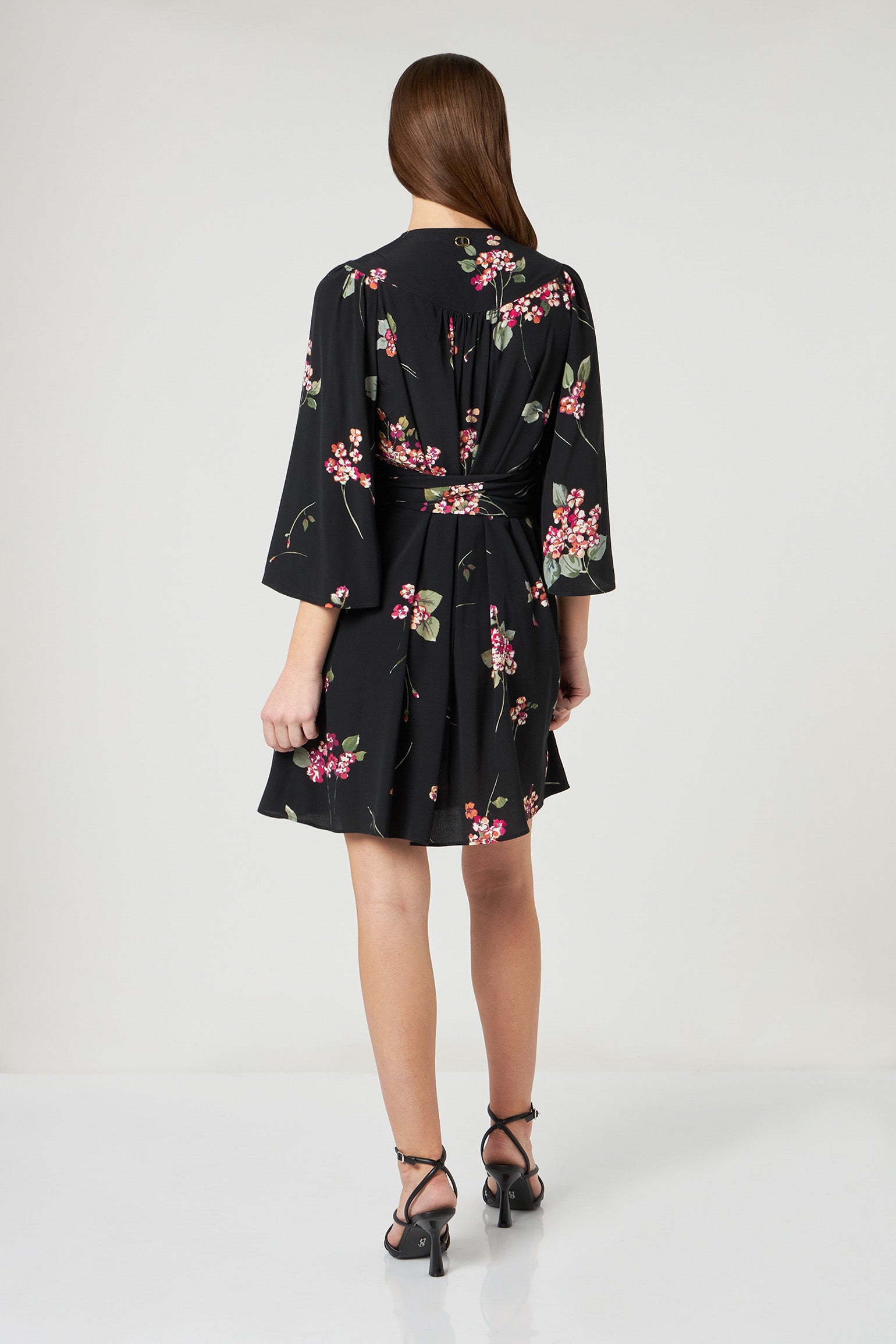 TWINSET Abito Corto a Fiori