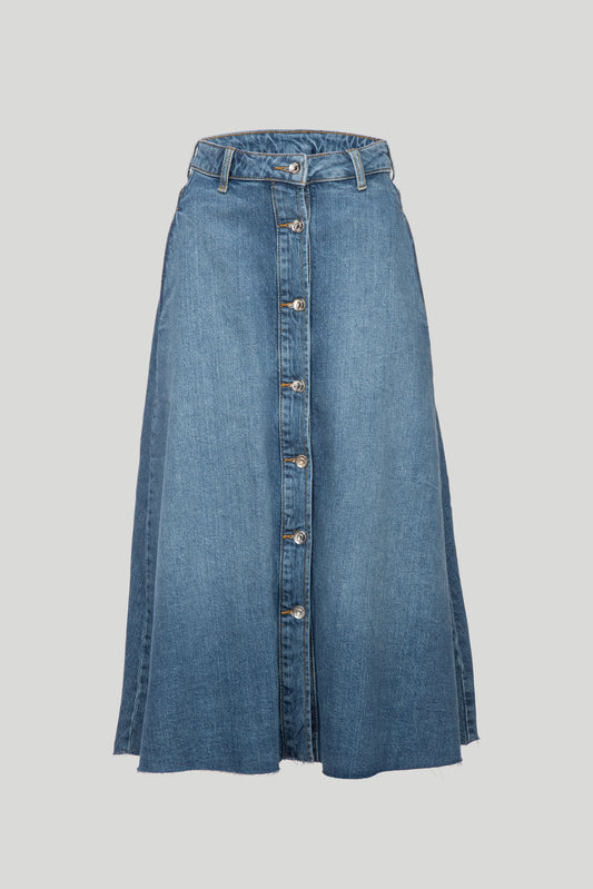 LIU JO Gonna Lunga in Denim Resort