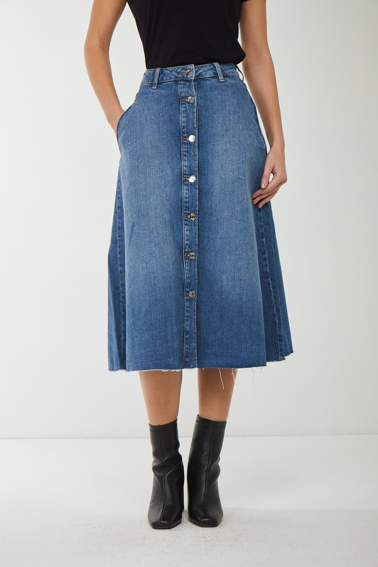 LIU JO Gonna Lunga in Denim Resort