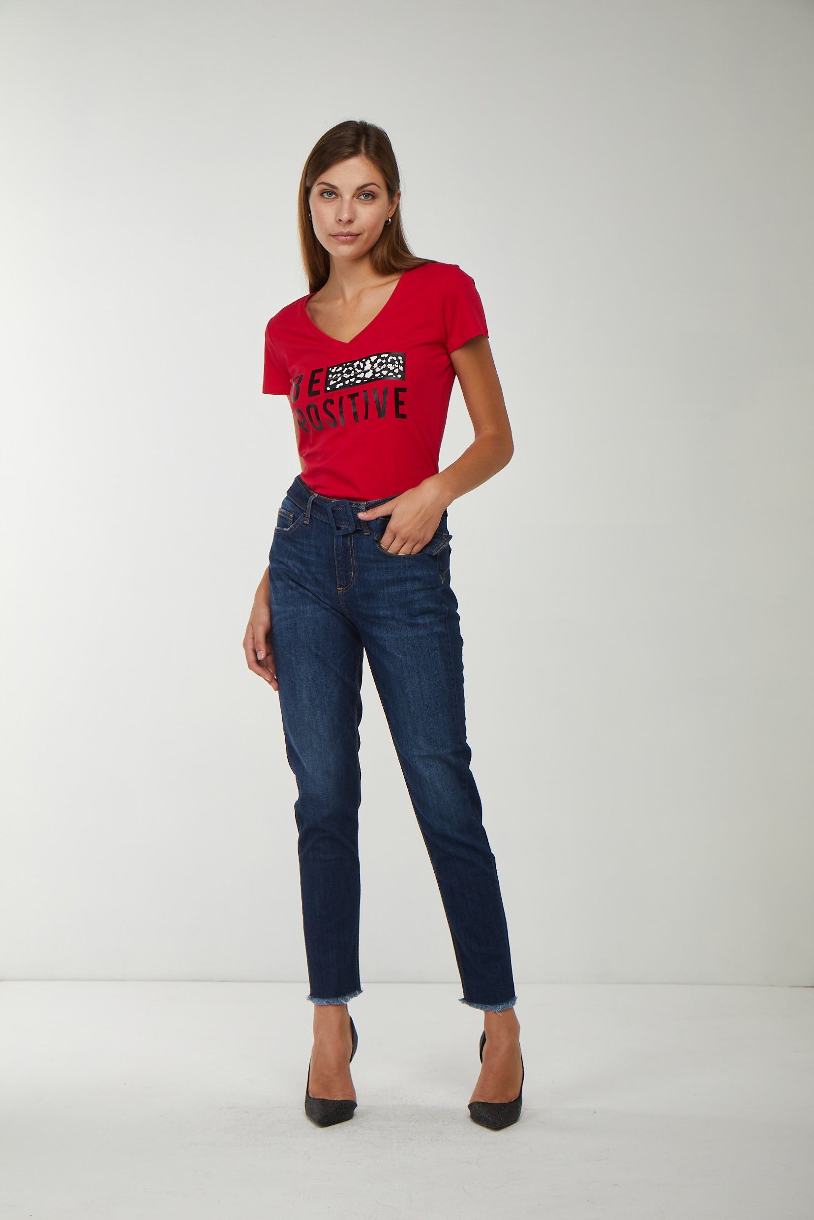 LIU JO High Waist Jeans with Belt