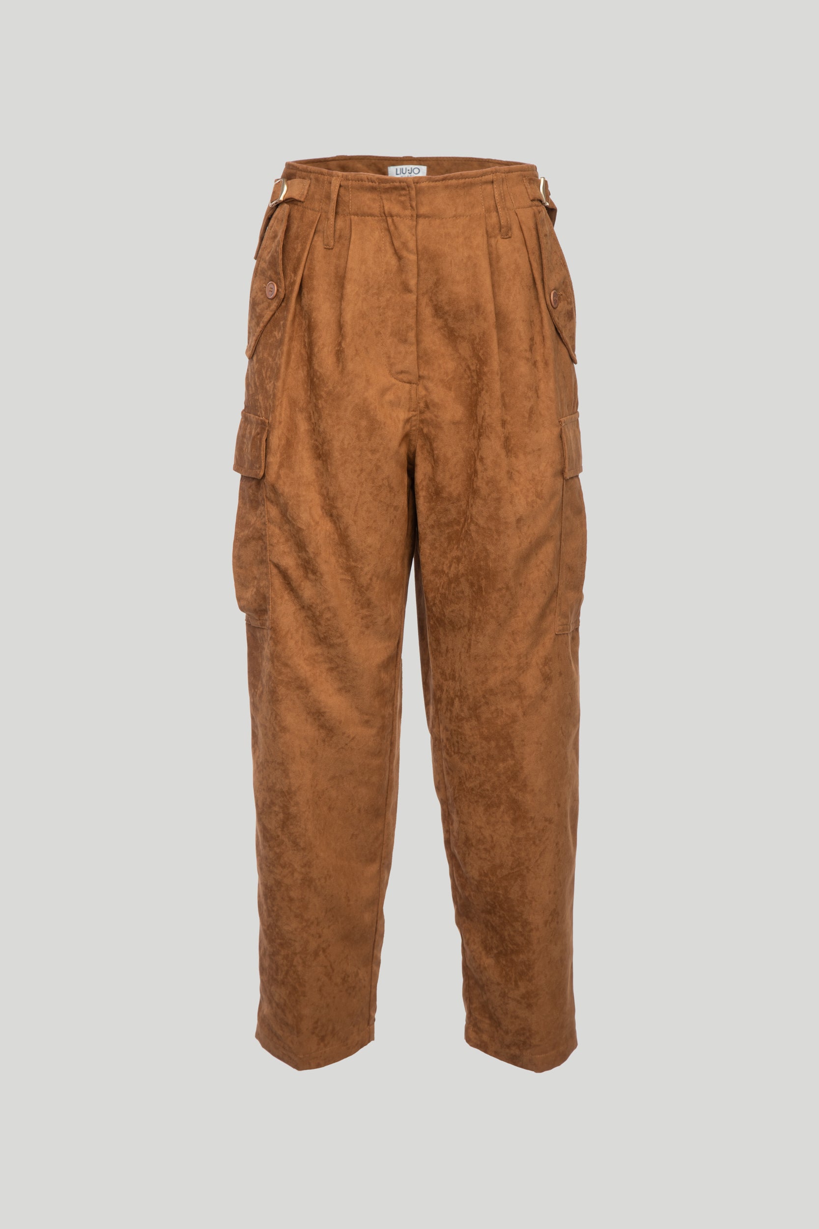 LIU JO Pantalone Cargo Marrone