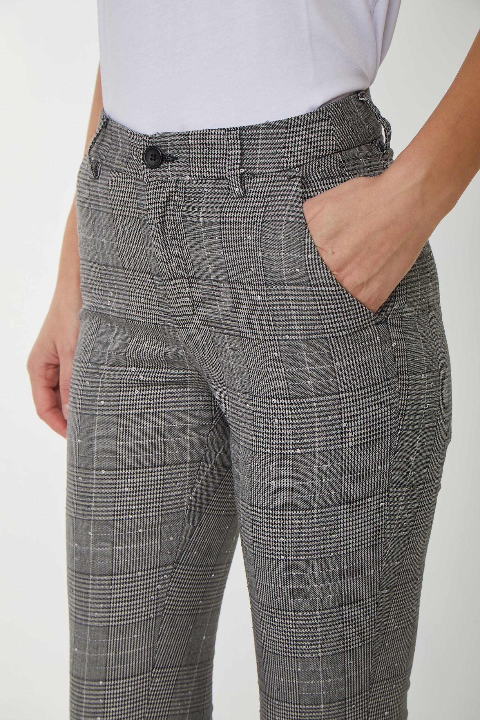 LIU JO Pantalone Chino Grigio