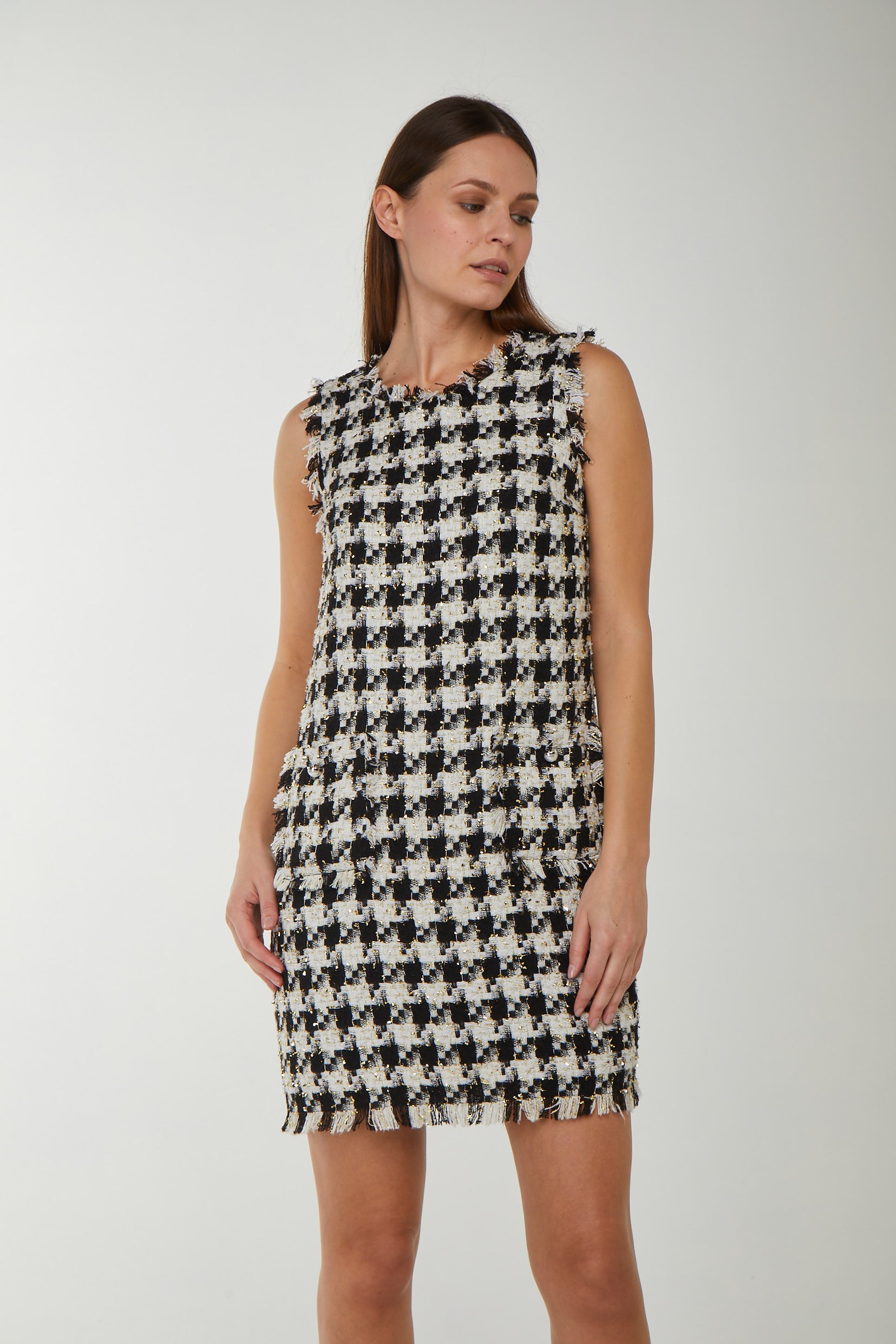 LIU JO Short Checked Dress