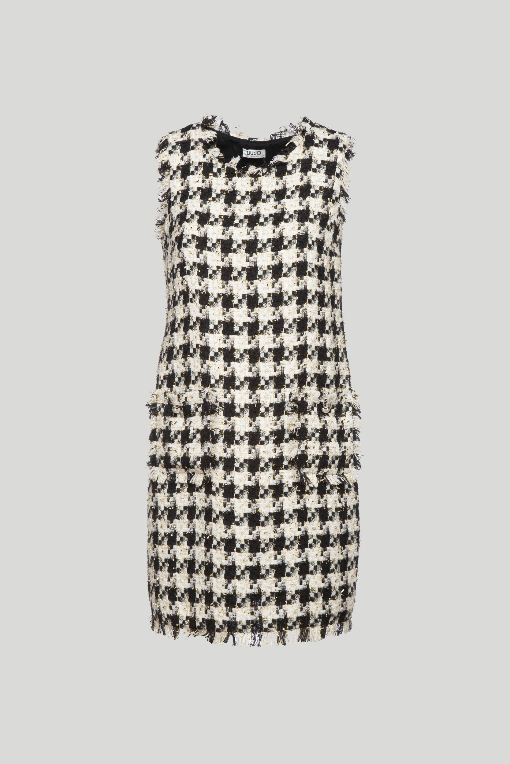 LIU JO Short Checked Dress