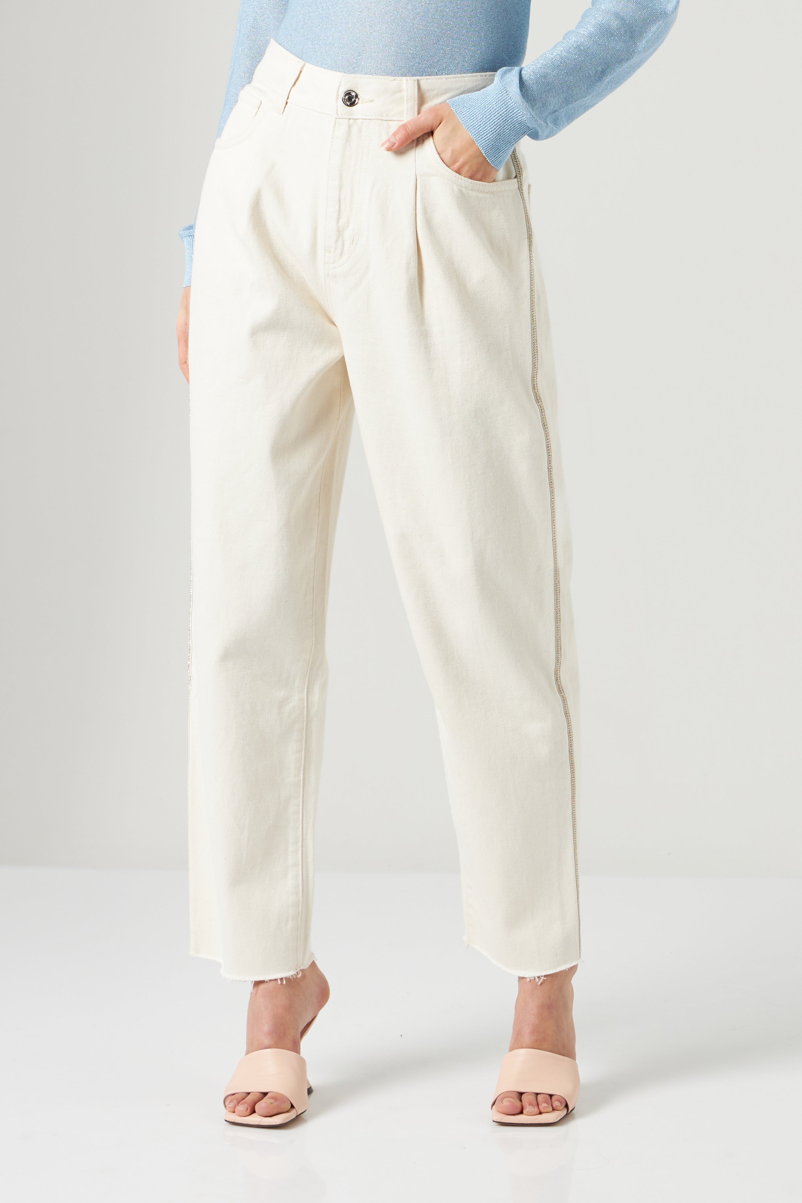 LIU JO Wide Sand Pants