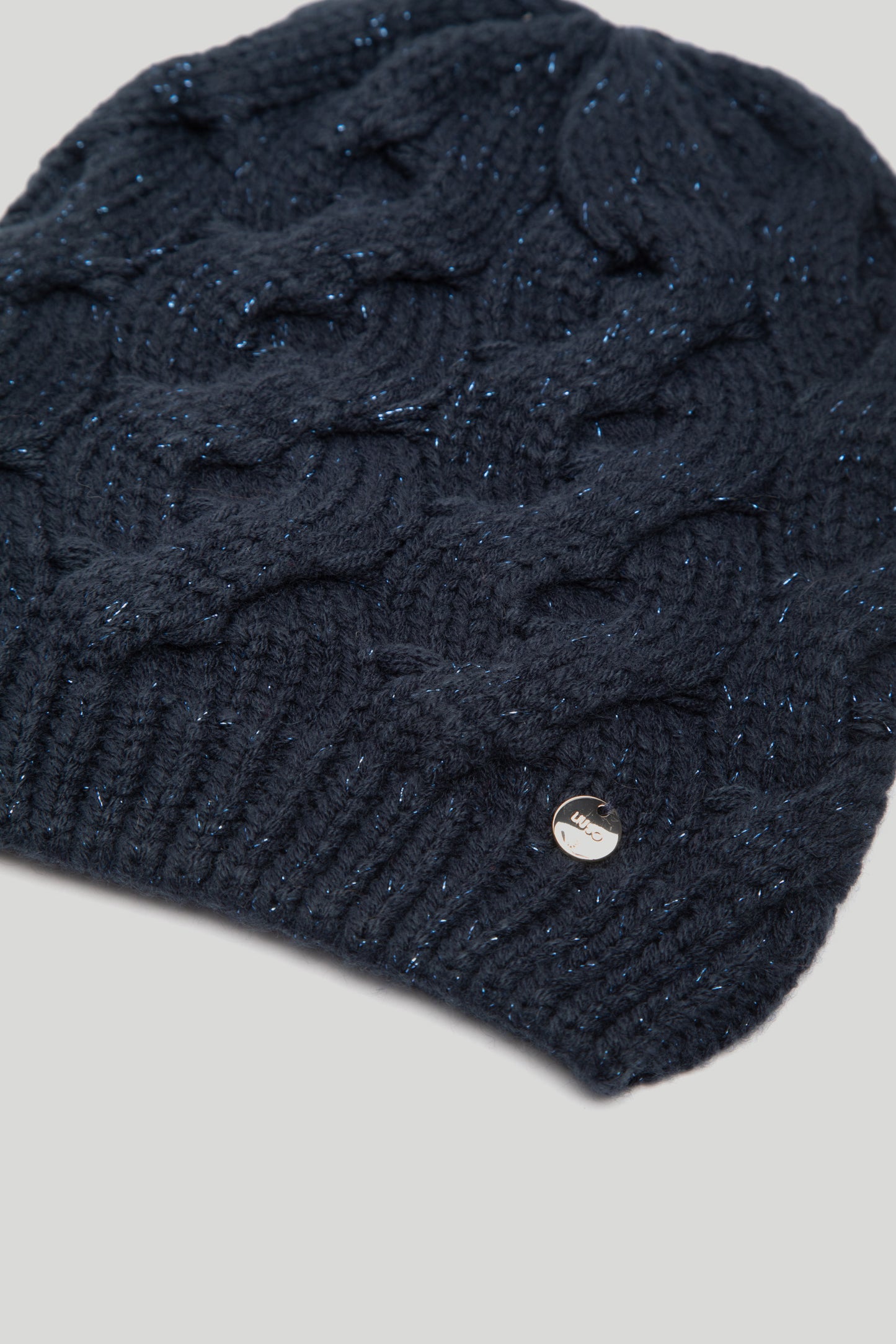 LIU JO Midnight Blue knitted hat