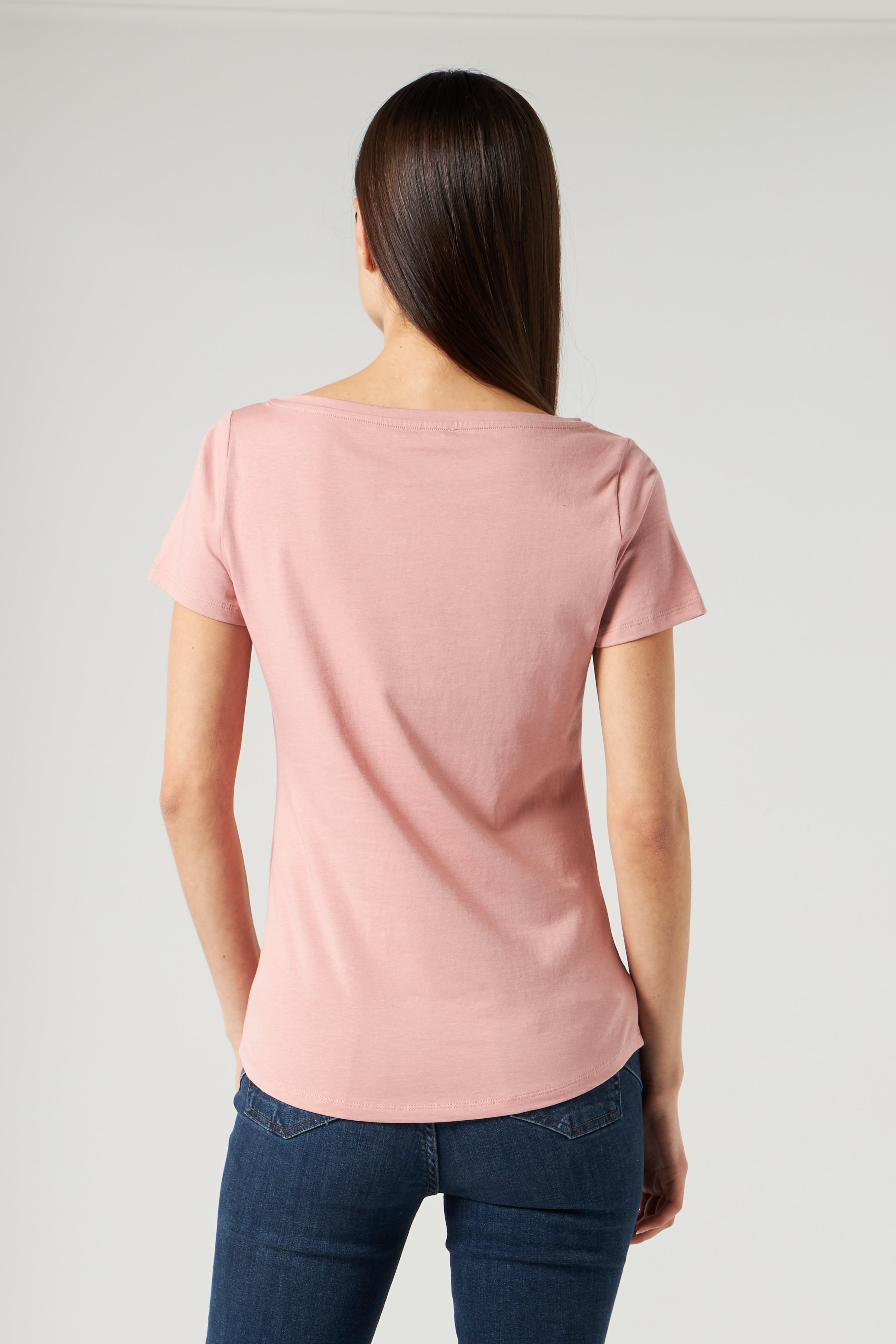 LIU JO Pink T-shirt with Rhinestones