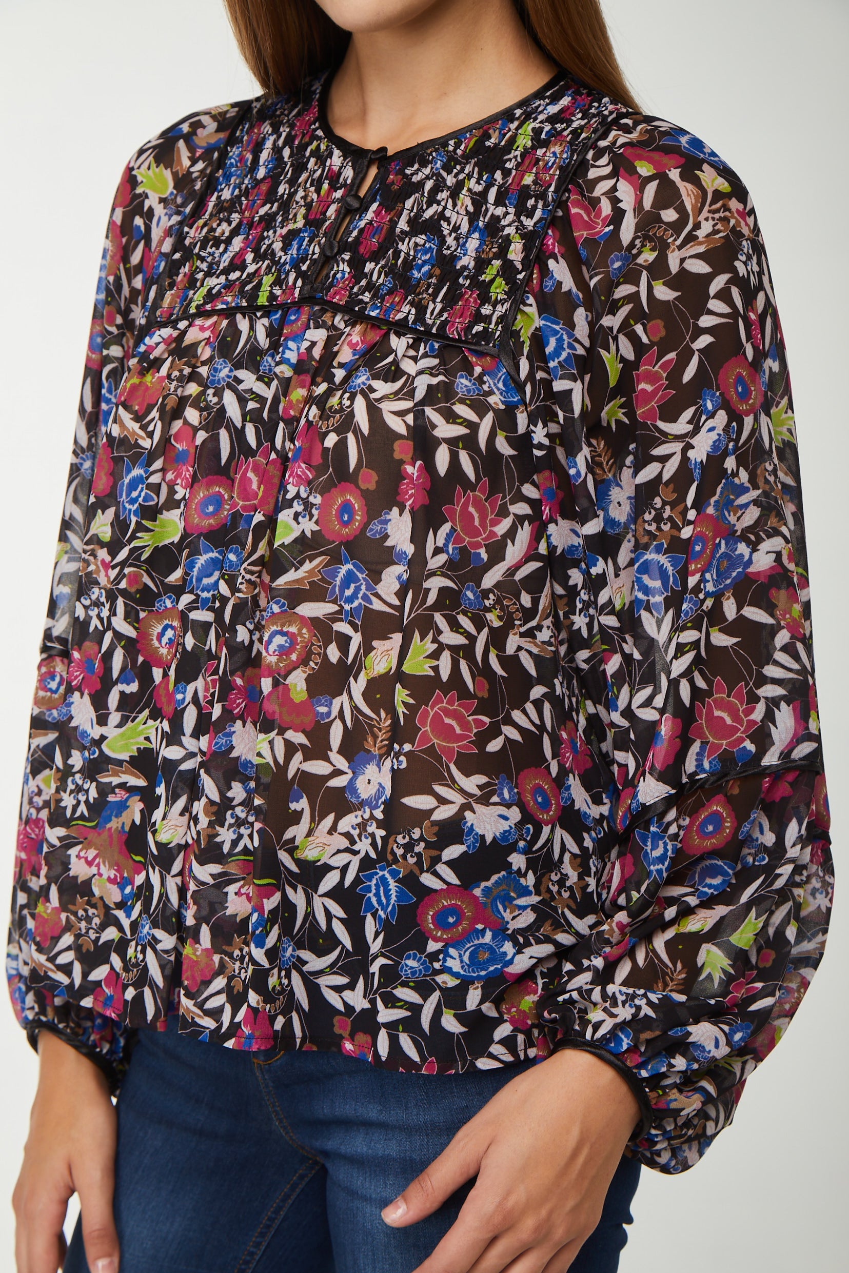 LIU JO Blusa a Fantasia Floreale
