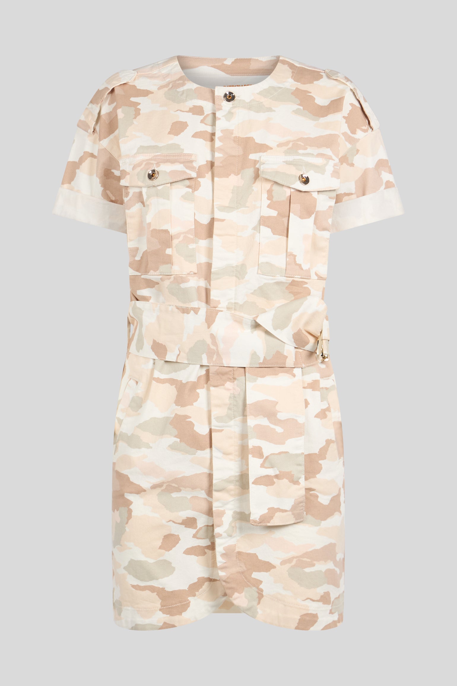 PATRIZIA PEPE Short Dress Soft Camouflage