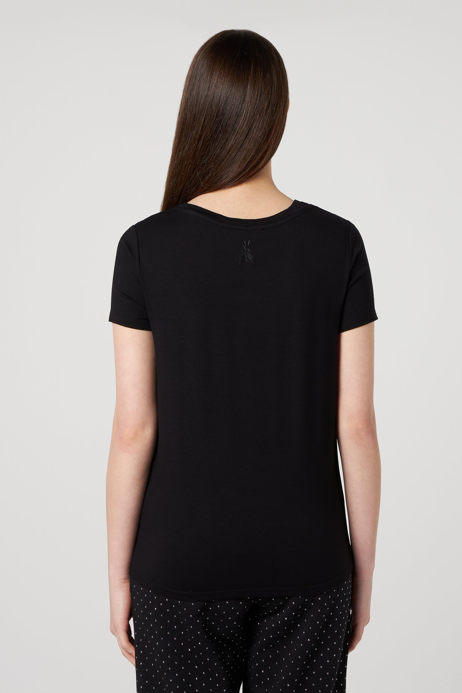 PATRIZIA PEPE T-shirt Nera Amore